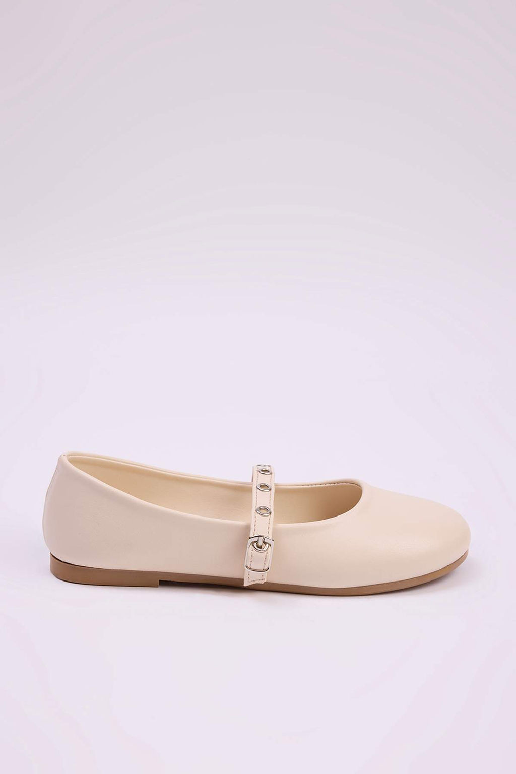 Krem Aksesuar Bant Detayl? Buyuk/Kucuk K?z Cocuk kids Mary jane Babet TAKAW26BE00001 - Trendyolmilla фото 7