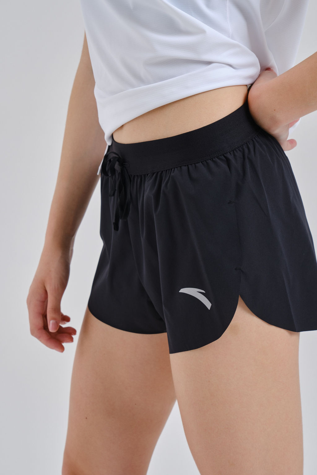 Шорты текстильные Черный - Anta фото 3