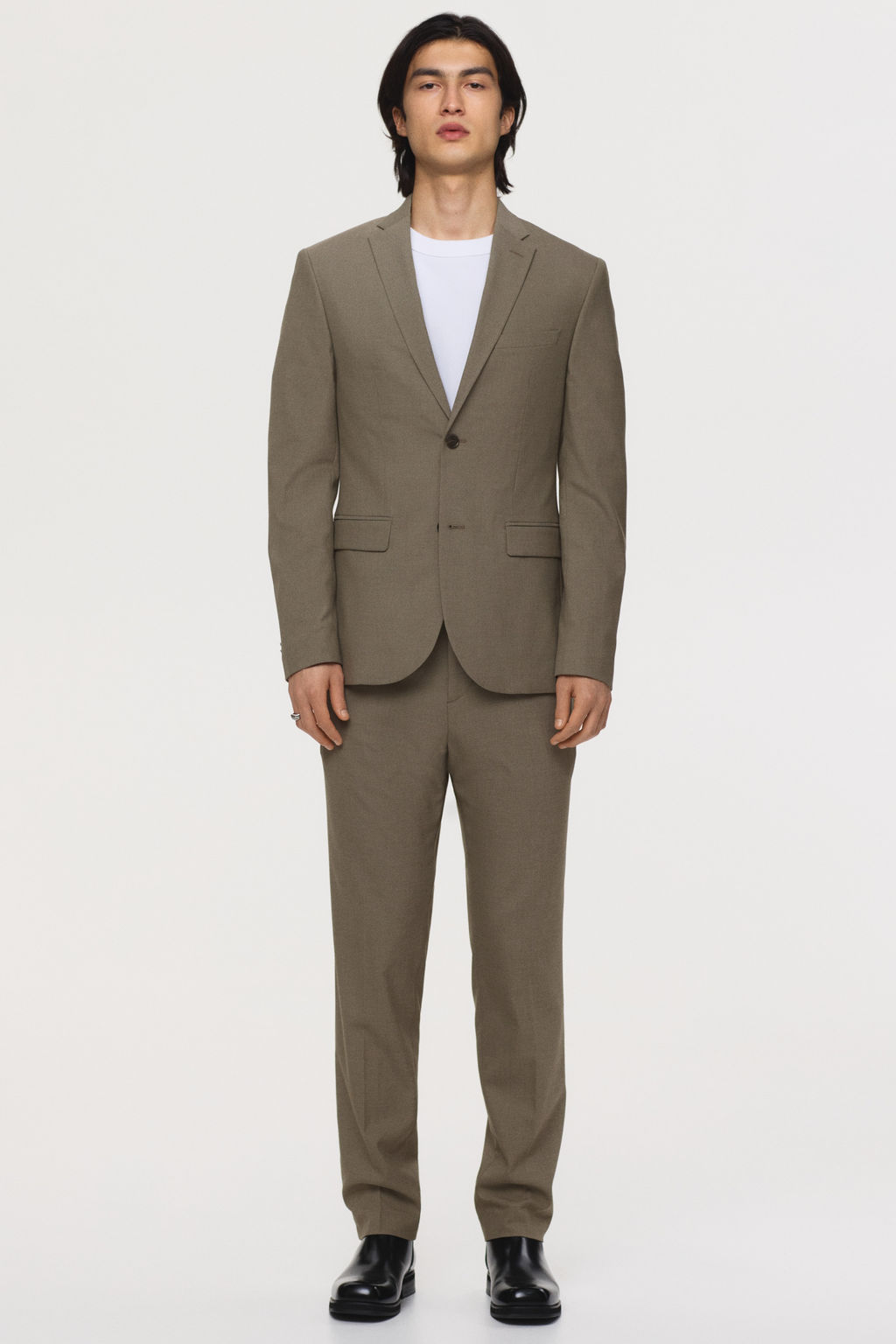 Americana de botonadura sencilla Slim Fit - H&m фото 8