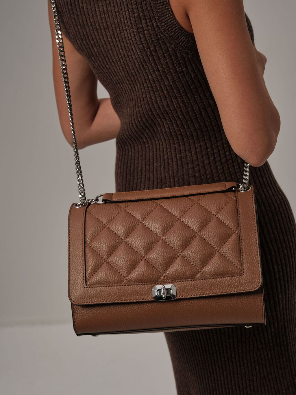 Сумка кожаная Azaro 30783 светлый орех