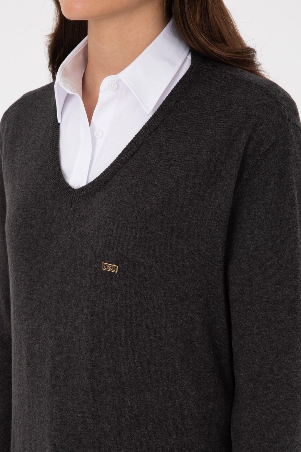 Kad_n Antrasit Basic Kazak - U.s. polo assn фото 7