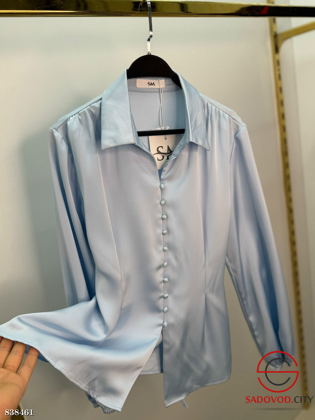 Рубашка женская из шелка