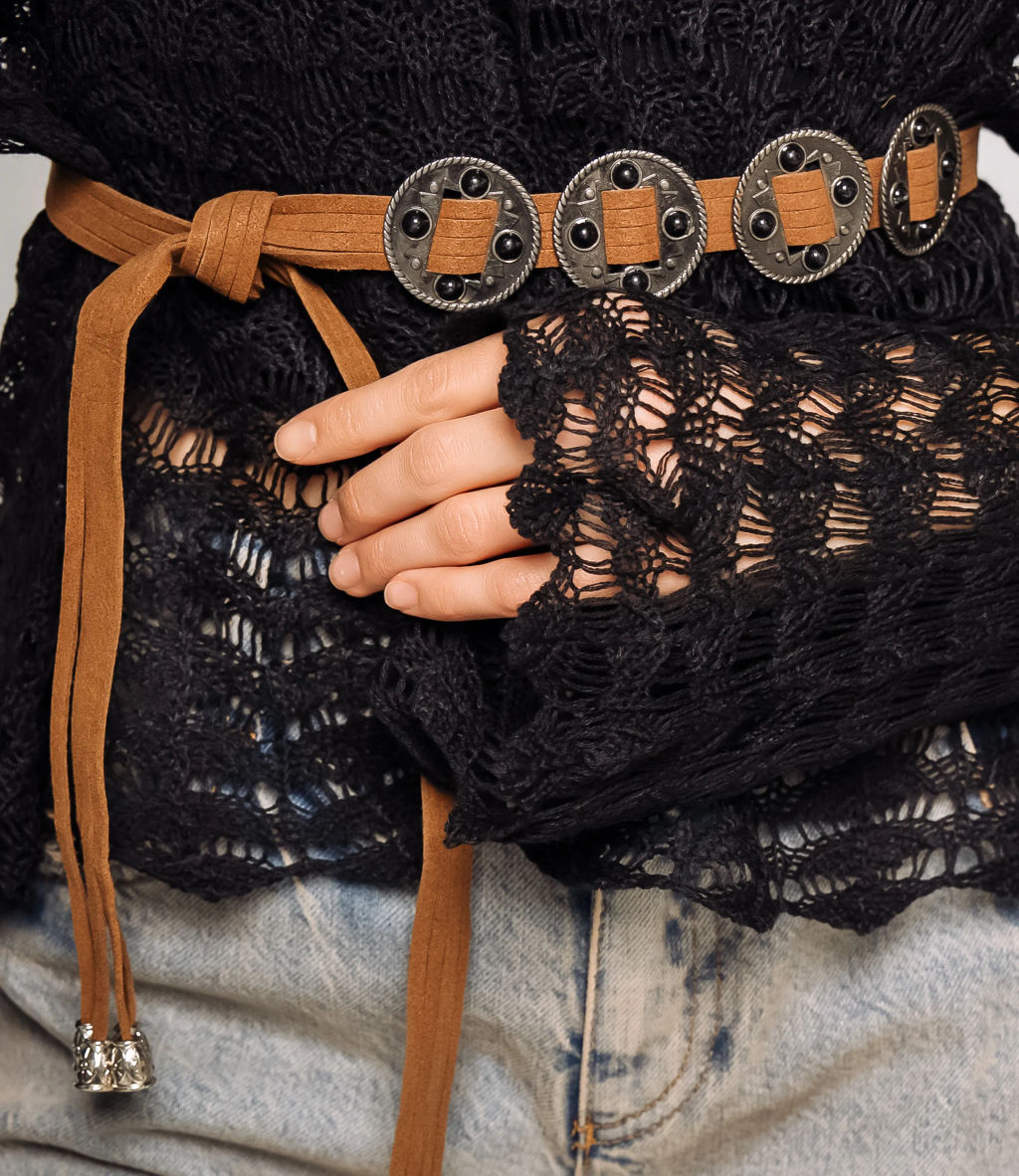 Лонгслив+топ #КТ2979, чёрный