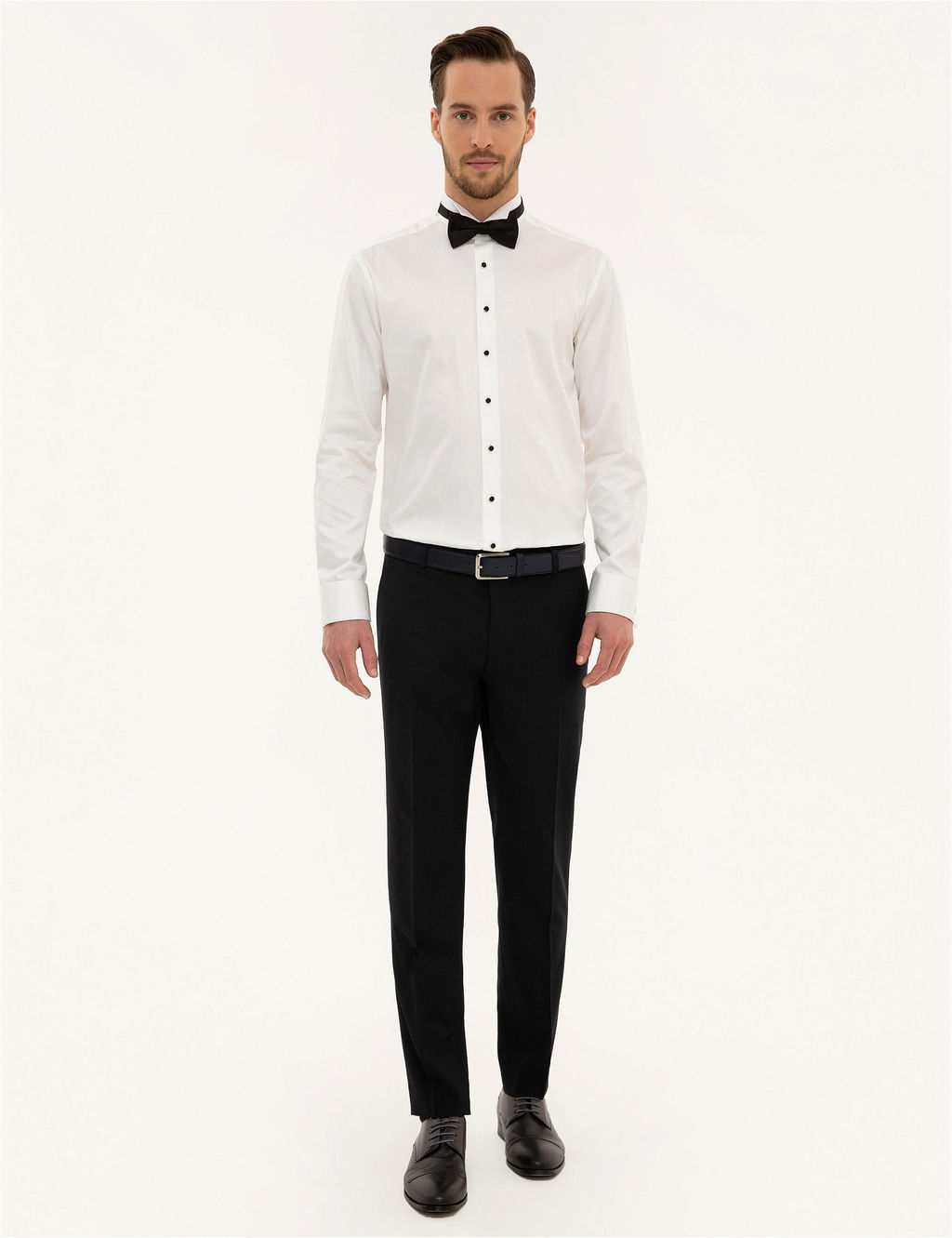 Ekru Slim Fit Smokin G_mlek - Pierre cardin фото 4