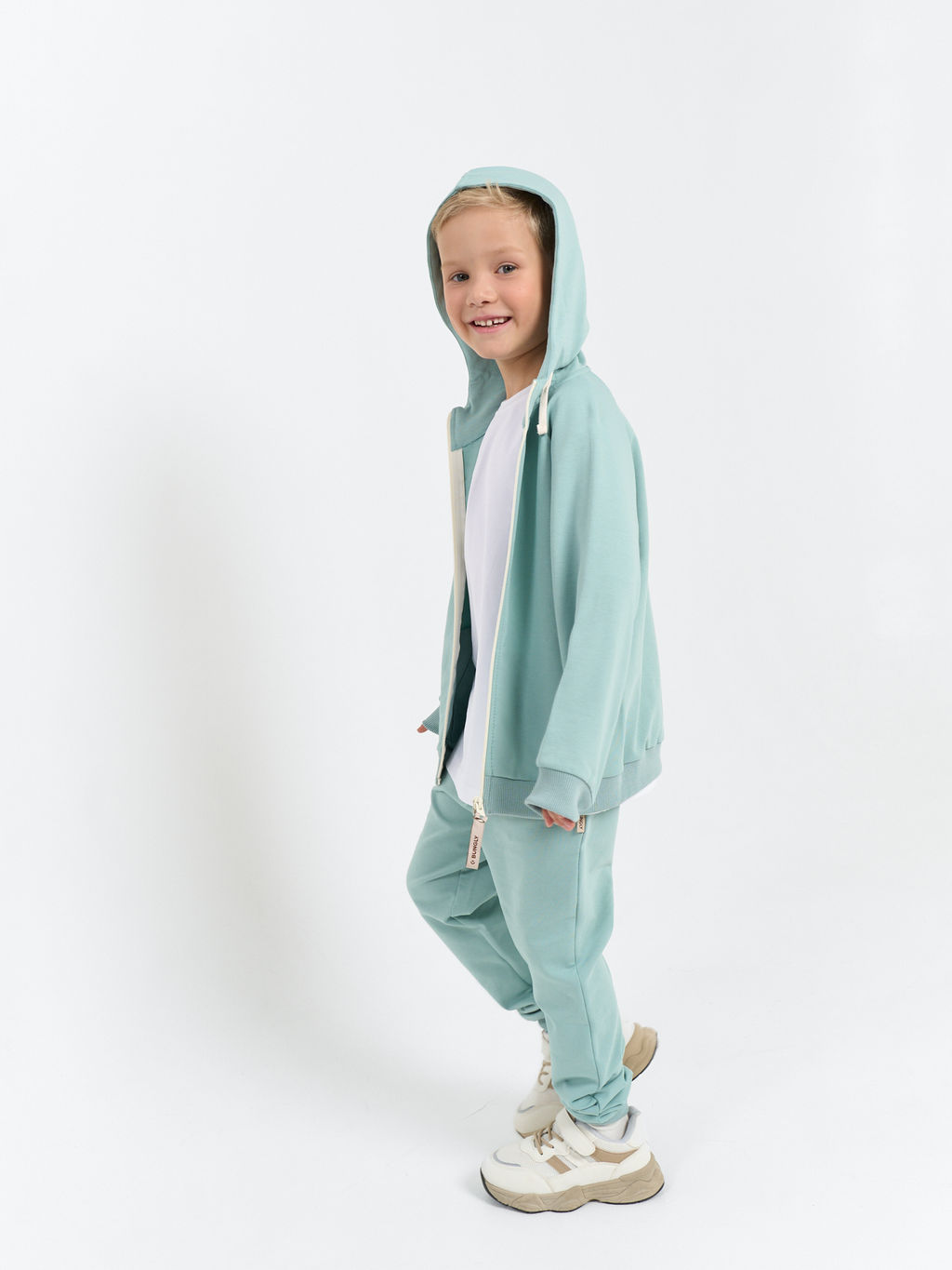 Толстовка облегченная Ментол - Bungly фото 7