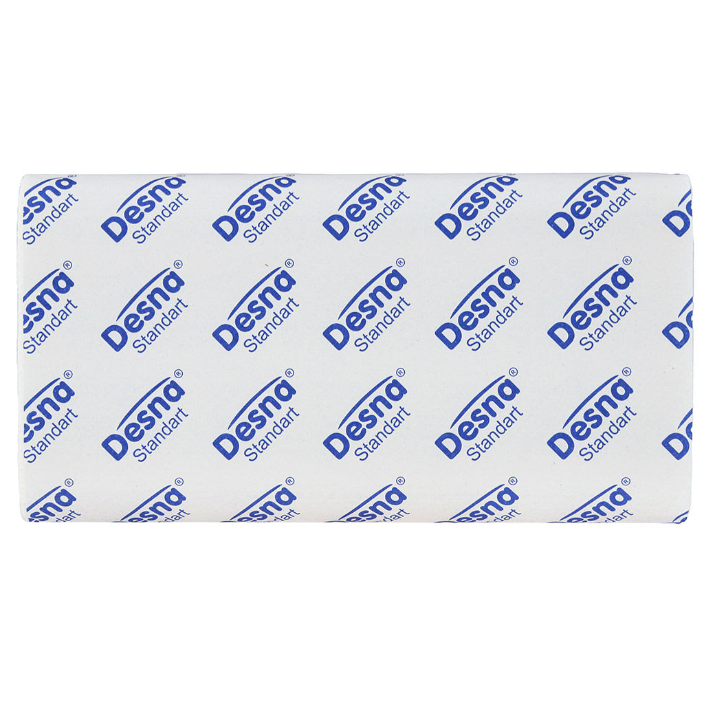 Полотенце бумажное 2-х слойное Desna premium 200л, размер листа 23х23см, V-укладка, целлюлоза 100% (Россия) - Домашняя мода фото 3