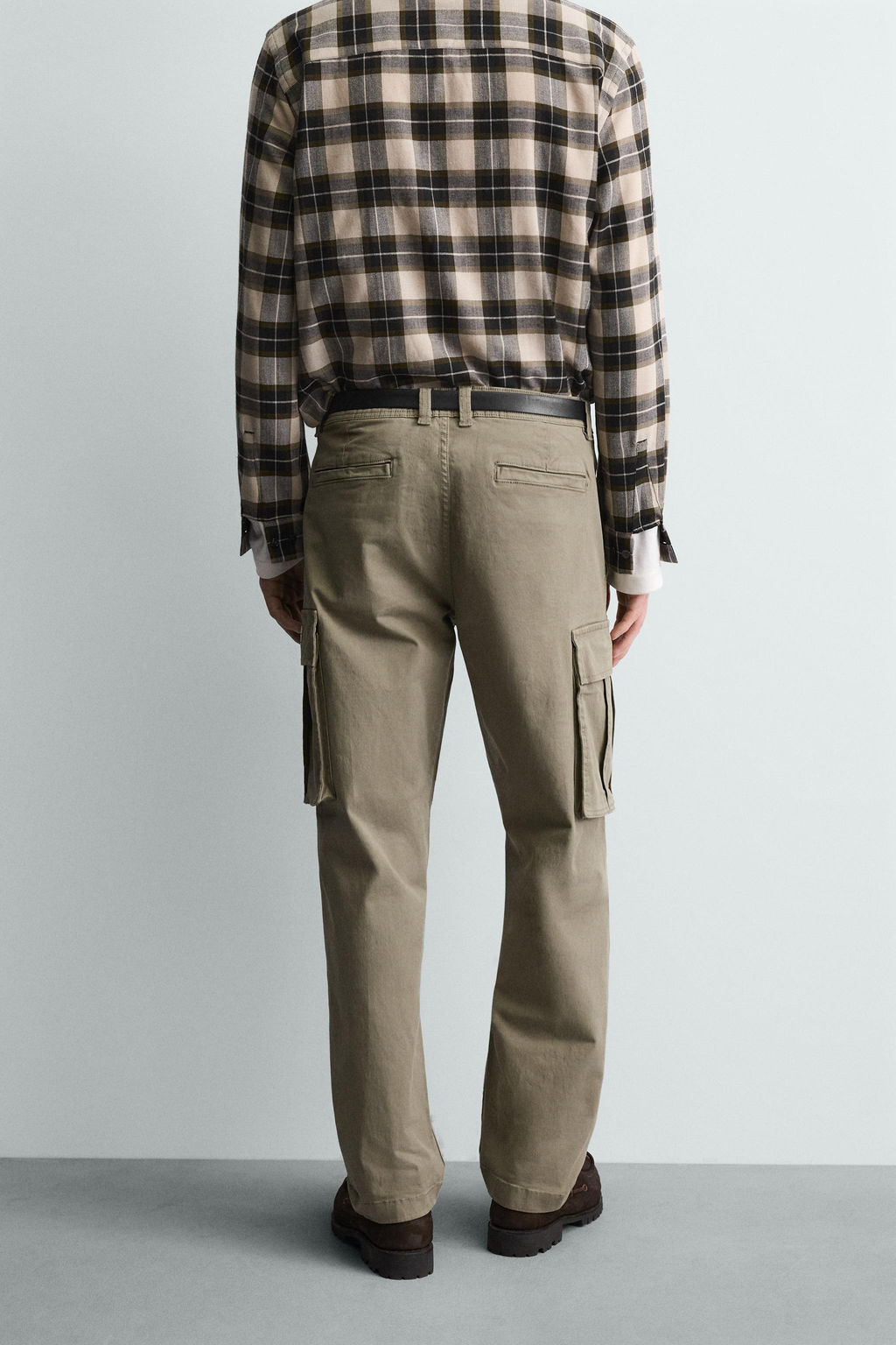 RELAXED FIT CARGO TROUSERS - Zara фото 3