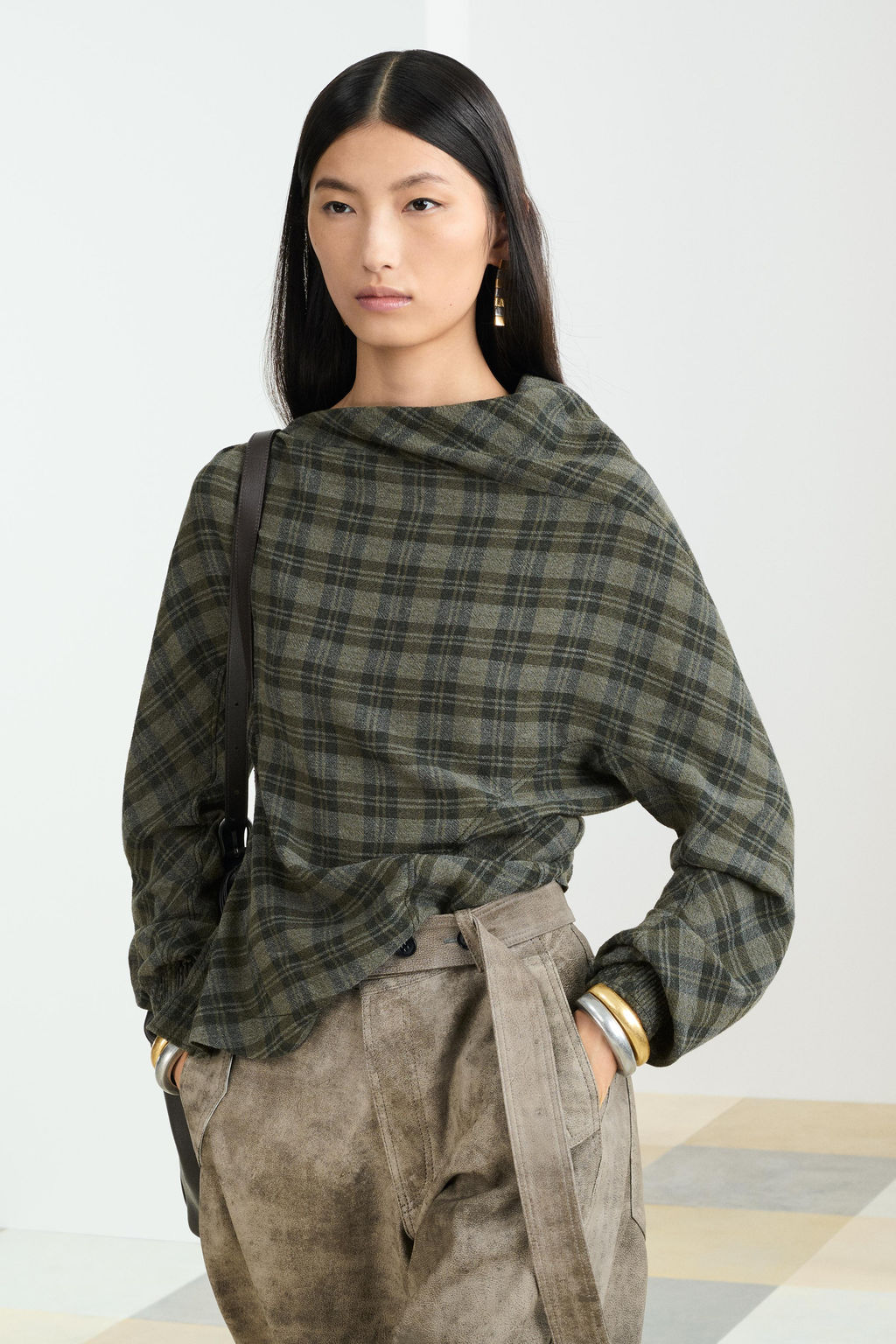 DRPD CHCK WL TP - Zara фото 3