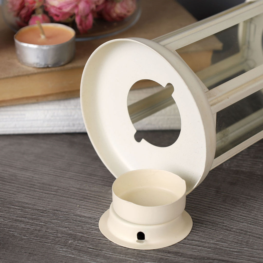 Подсвечник 21 см / WL-733 /уп 12/48/белый - Галеонтрейд фото 10