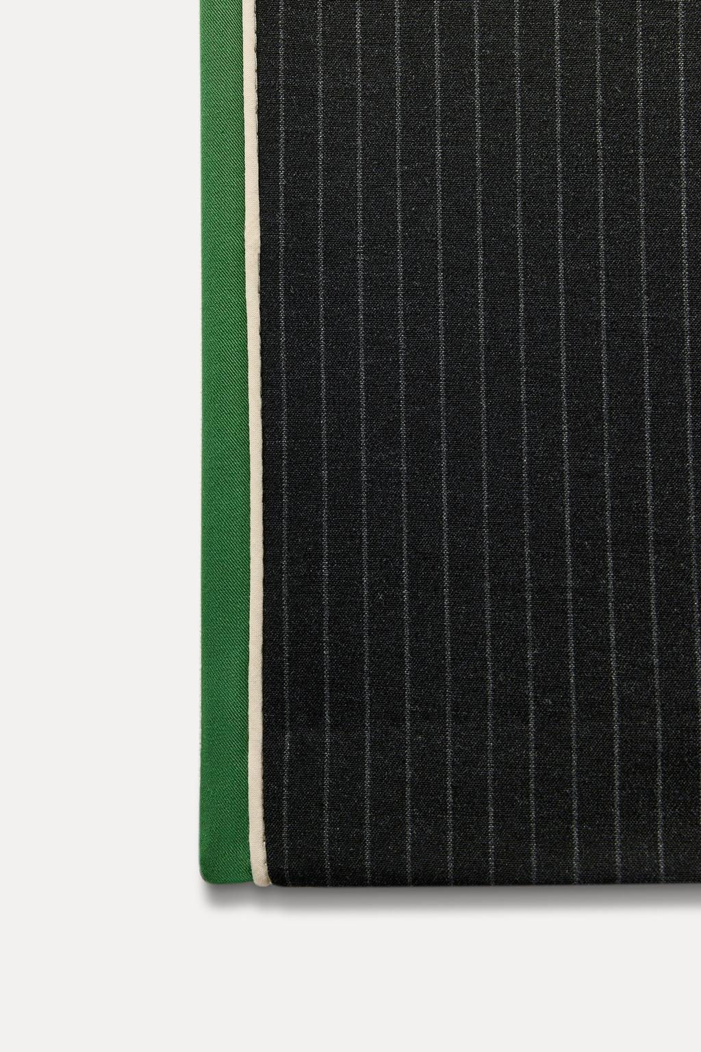 PINSTRIPE TROUSERS WITH BOXER DETAIL - Zara фото 23
