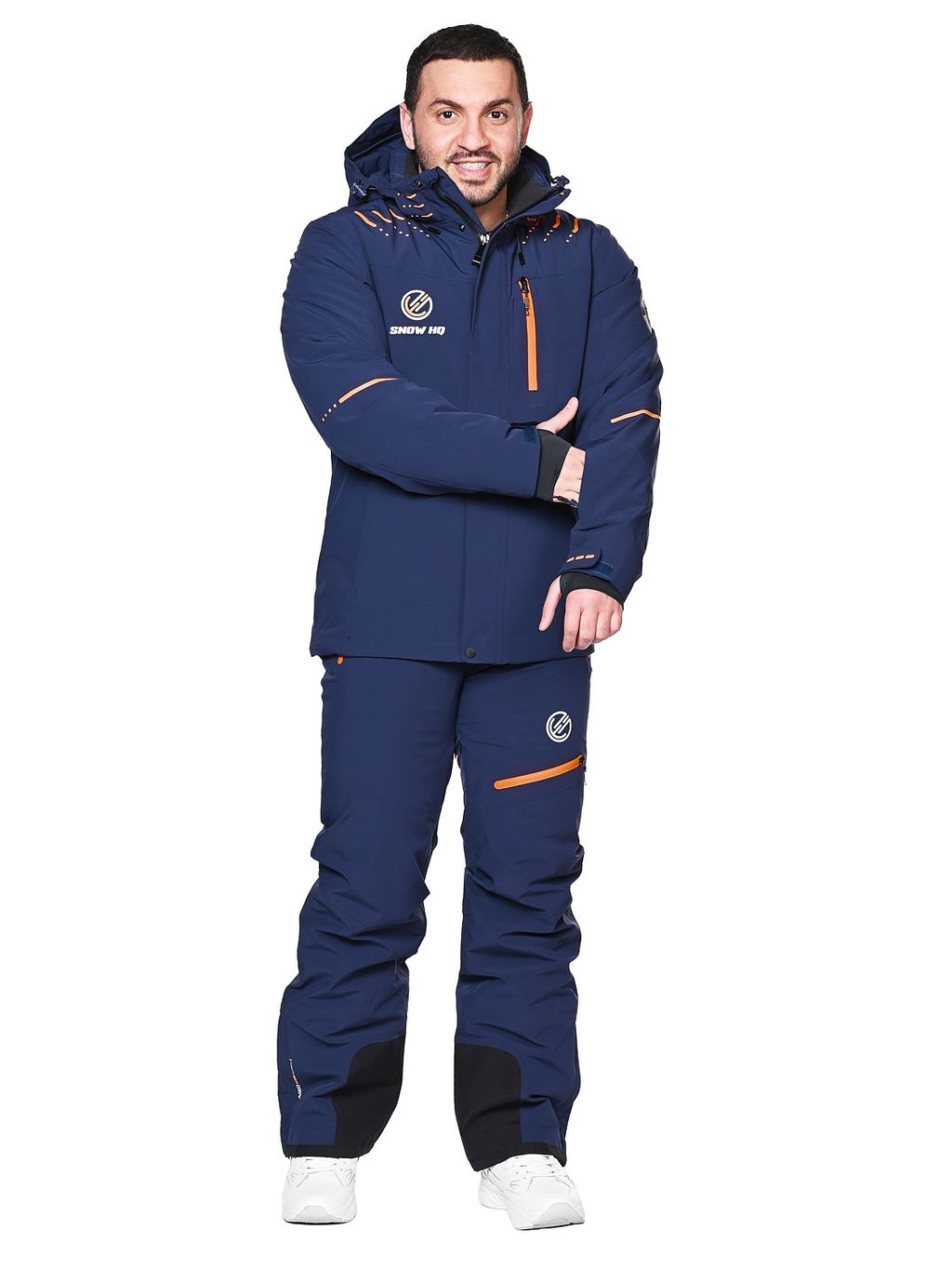 Костюм A-8987 Темно-синий