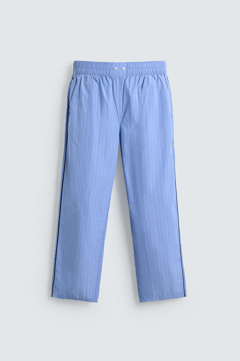SET PIJAMA ESTRUCTURA VIVOS CONTRASTE / Azul - Zara фото 12