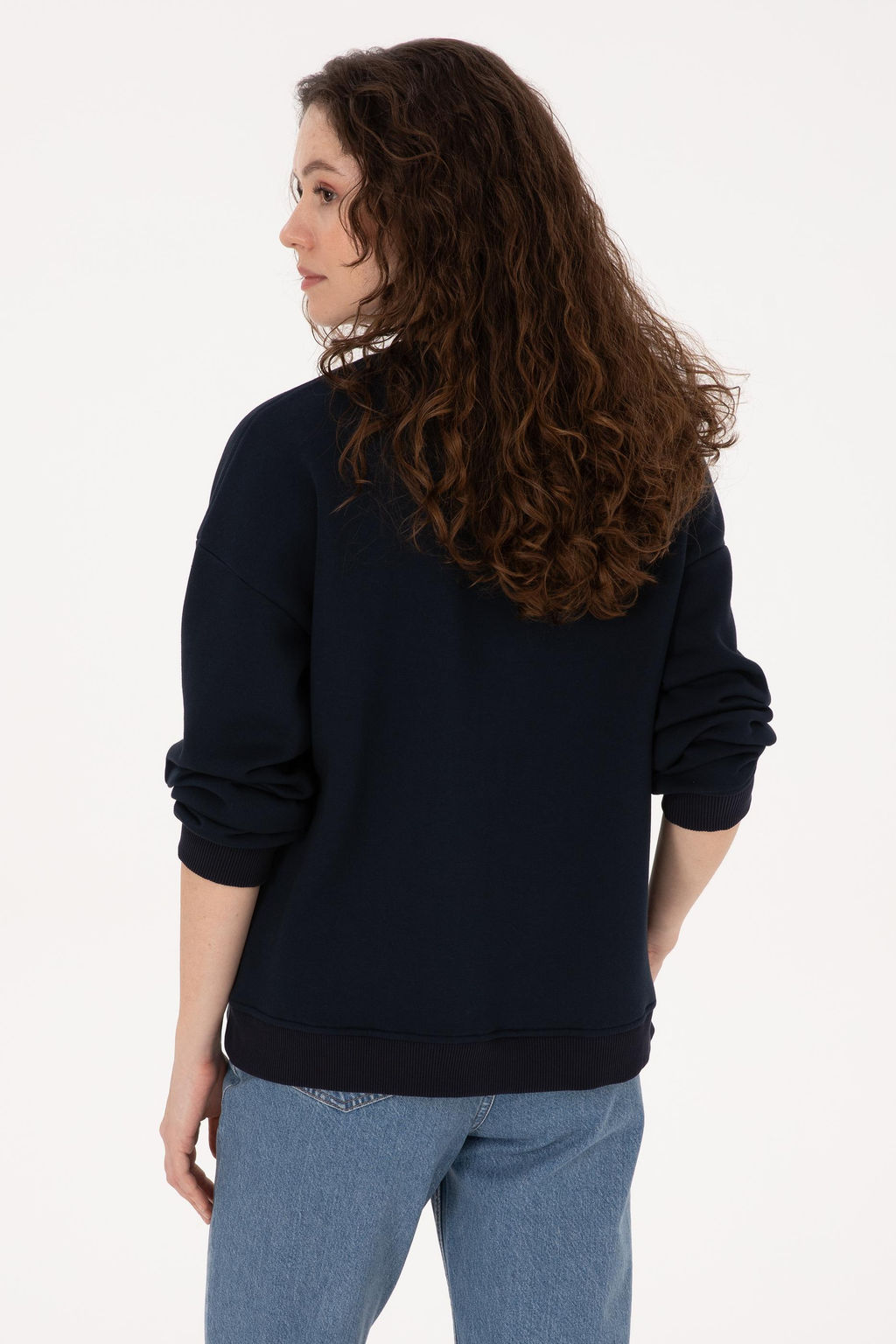 Kad_n Lacivert Sweatshirt - U.s. polo assn фото 5