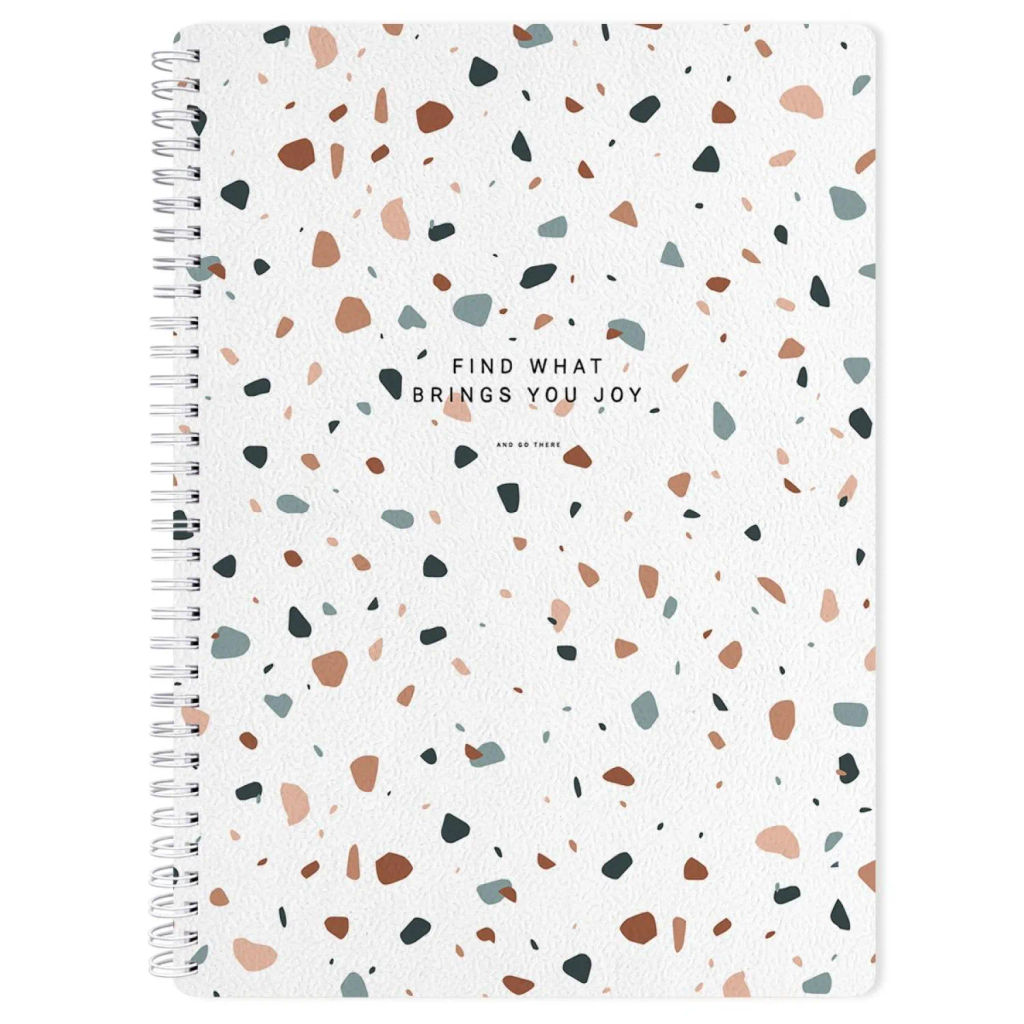 Тетрадь общая А4 96л.клетка,спир,Be Smart,Terrazzo,N3694 фото 2