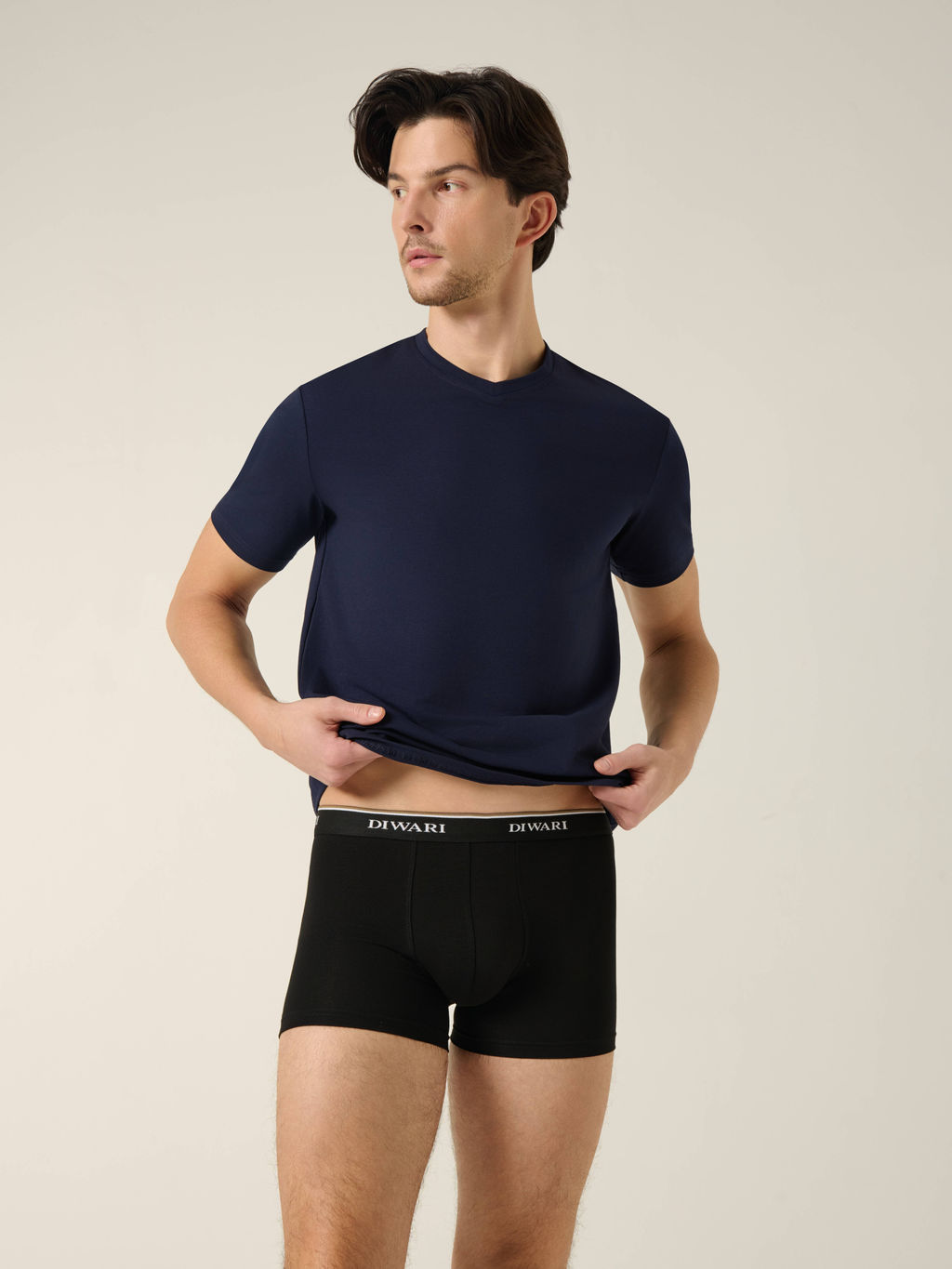 DIWARI PREMIUM MSH 1568 Трусы мужские (бандероль) black-black strip - Conte elegant фото 5