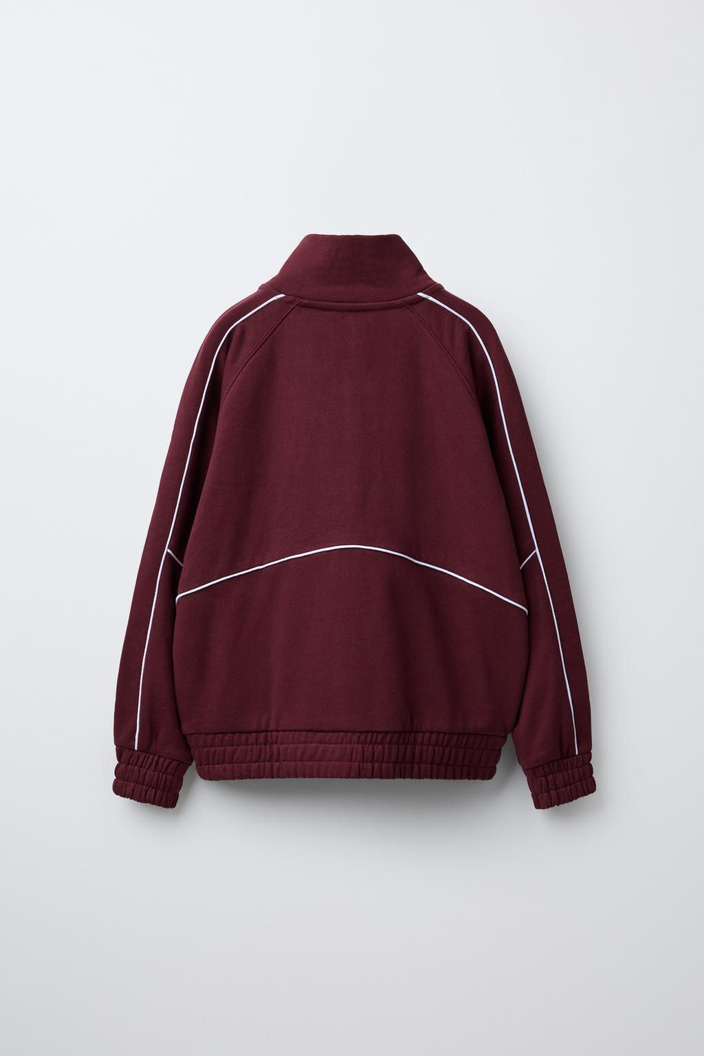 PLUSH HOODIE WITH SLOGAN - Zara фото 7