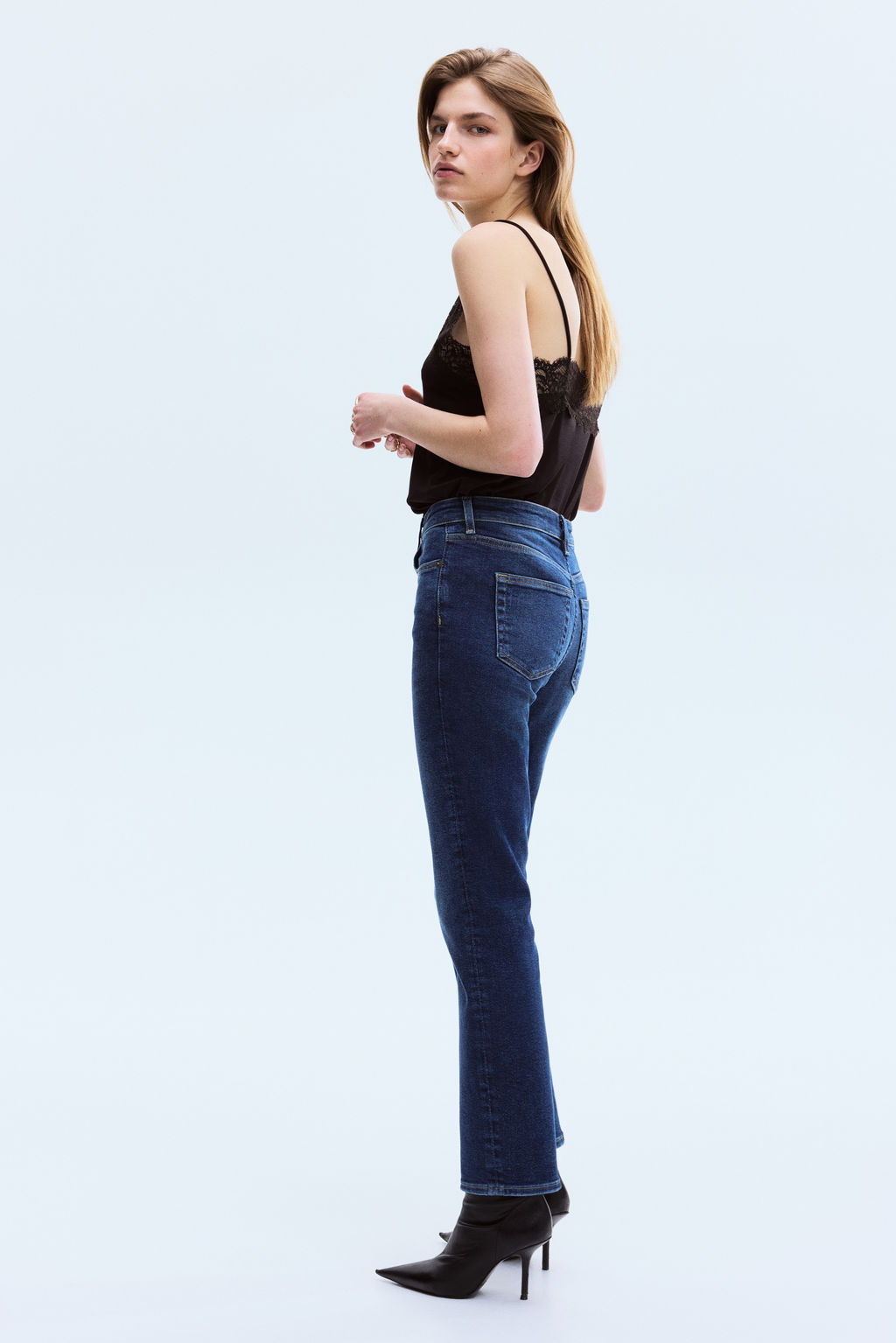 Skinny High Waist Ankle Jeans - H&m фото 3