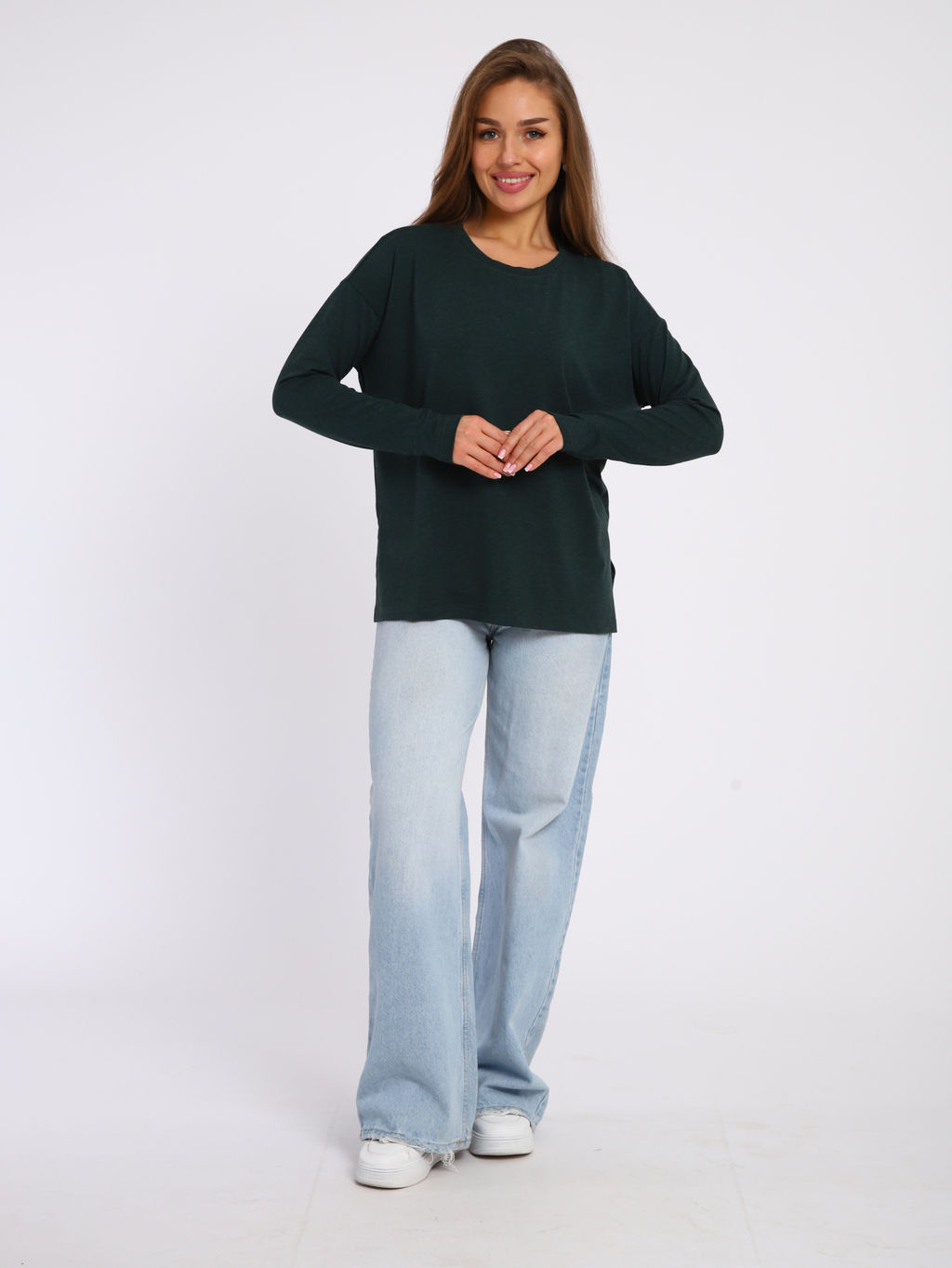 *Джемпер женский Ф-3-040а (изумруд)