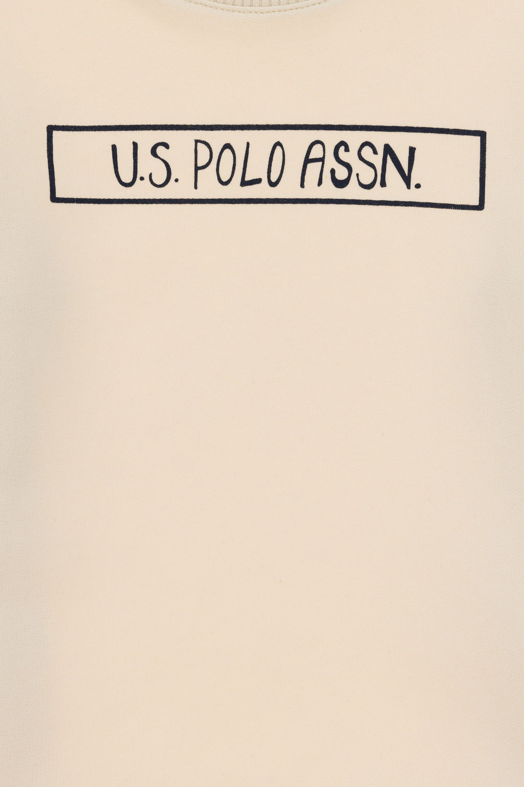 Свитшот для мальчика U.S. Polo Assn кремовый  фото 8