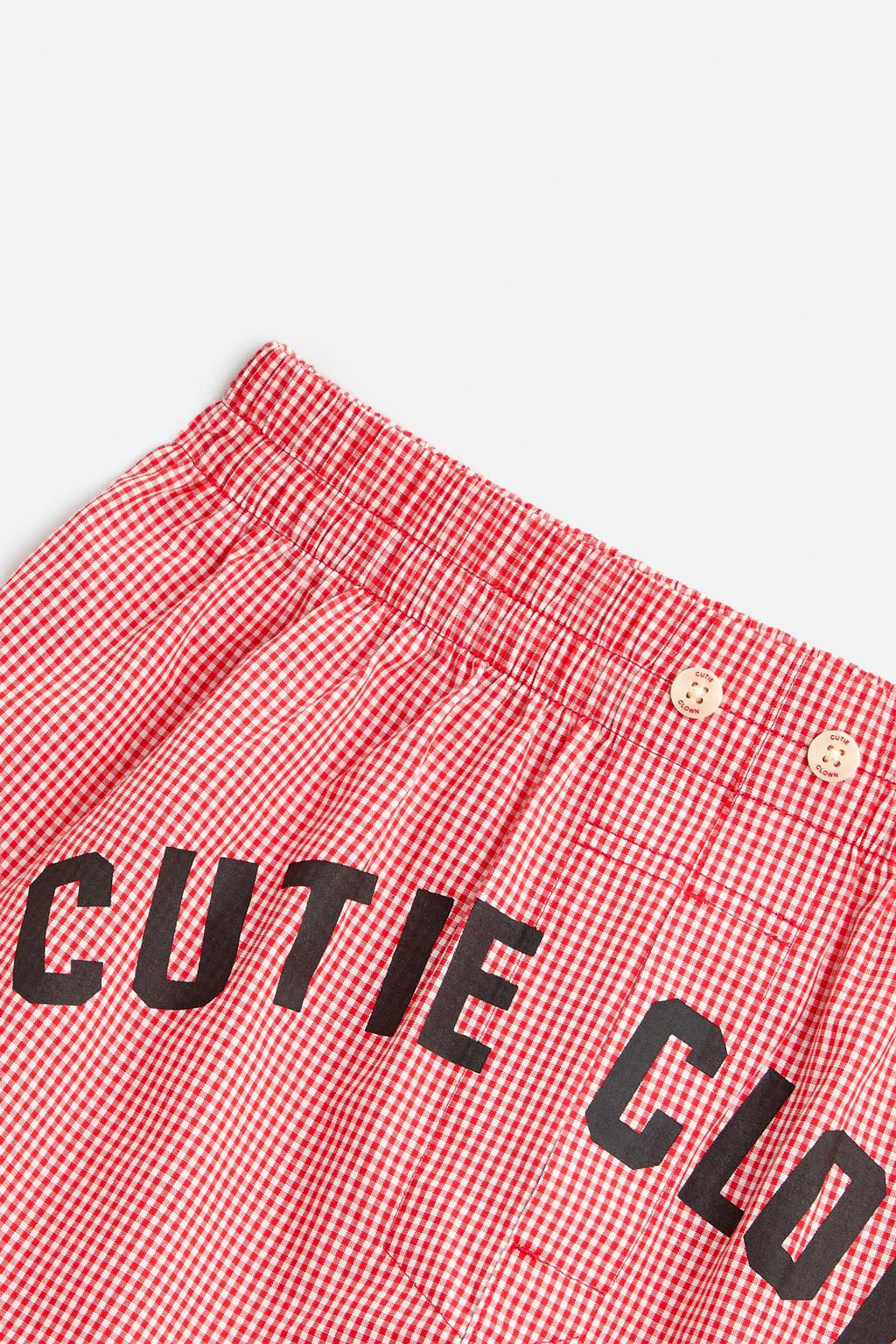POPLIN BOXERS WITH TEXT X HARRY LAMBERT - Zara фото 5