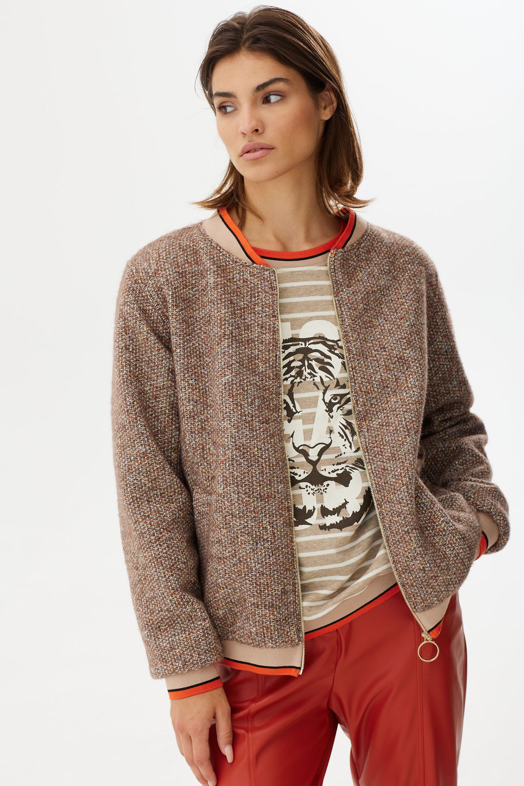 Бомбер 2150 - Niv niv  fashion фото 3