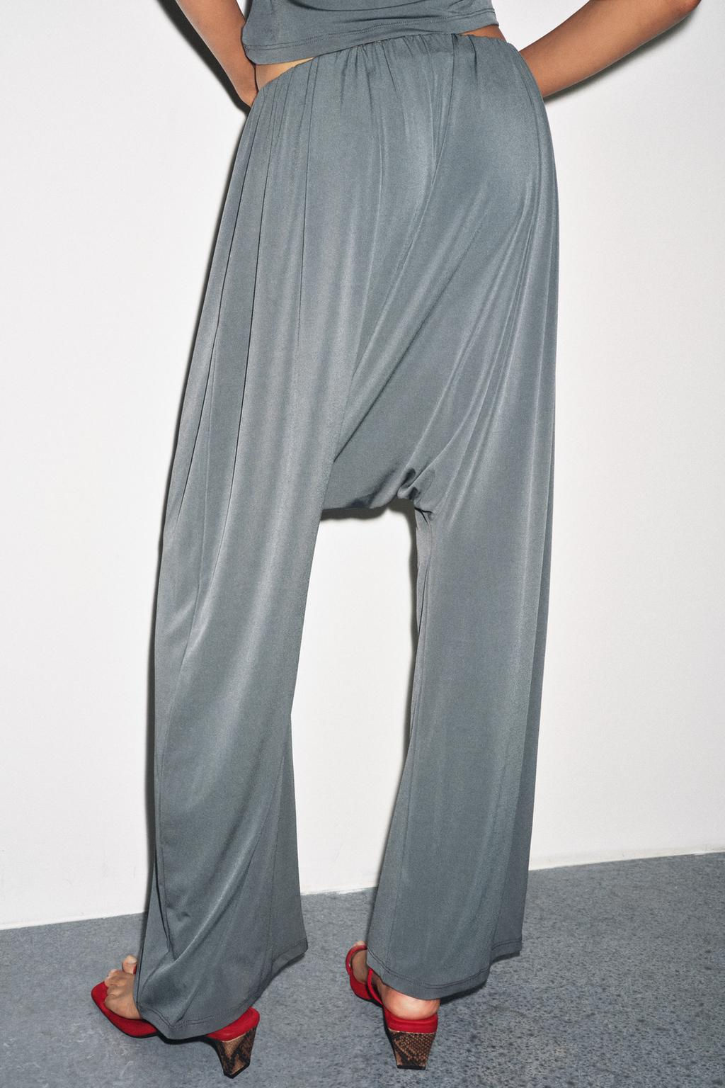 CREPE TROUSERS - Zara фото 5