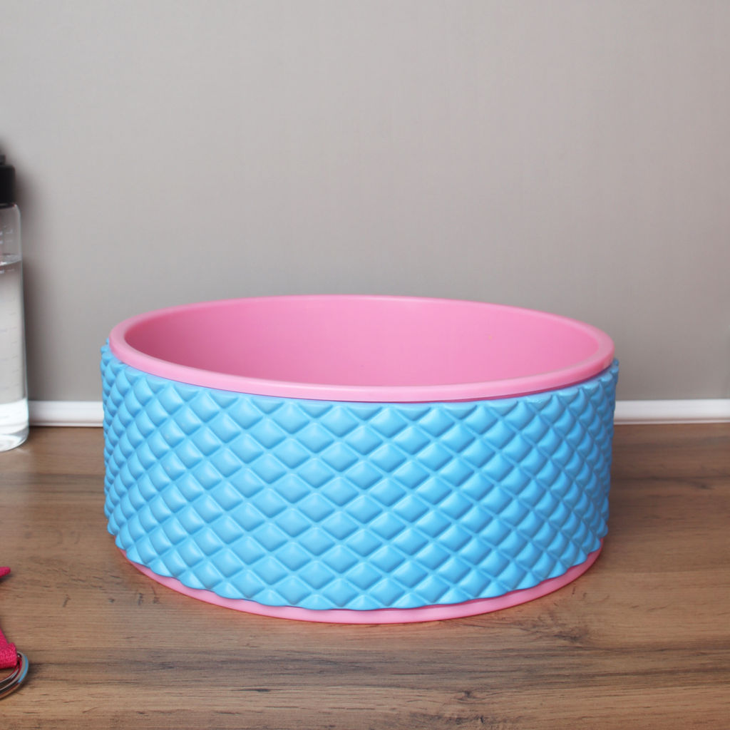 Колесо для йоги и пилатеса массажное 30Х10 / MYW-30BP / голубой / уп10 - Галеонтрейд фото 9