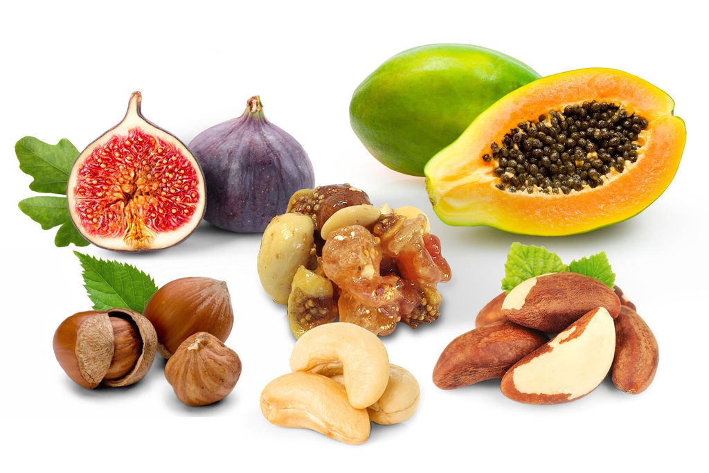 Gift Candies "Конфеты из цельных орехов с инжиром и папайей", 165 г (картонная упаковка)