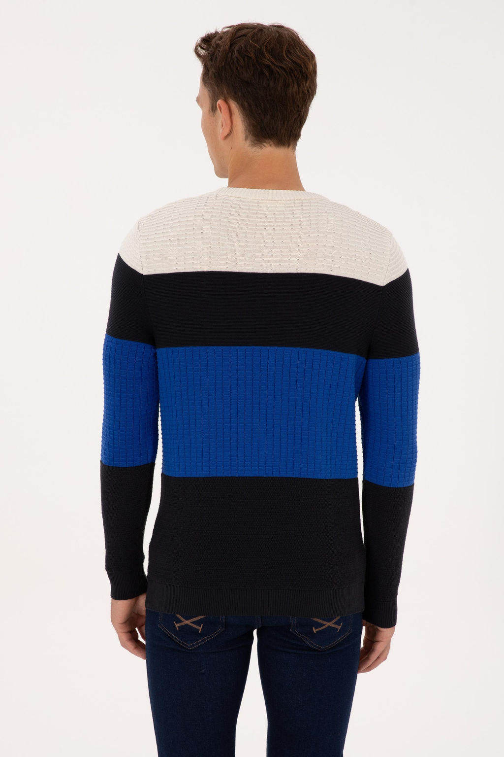 Erkek Lacivert Kazak - U.s. polo assn фото 5