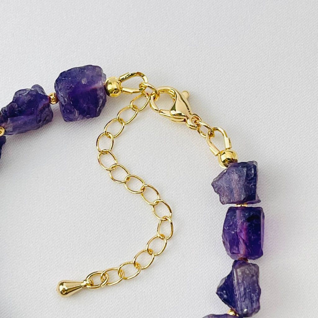 Браслет из Аметиста 17 см +