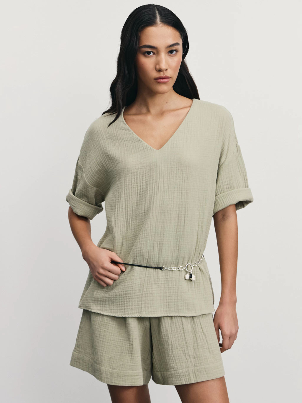 Шорты из муслина / Zarina фото 2