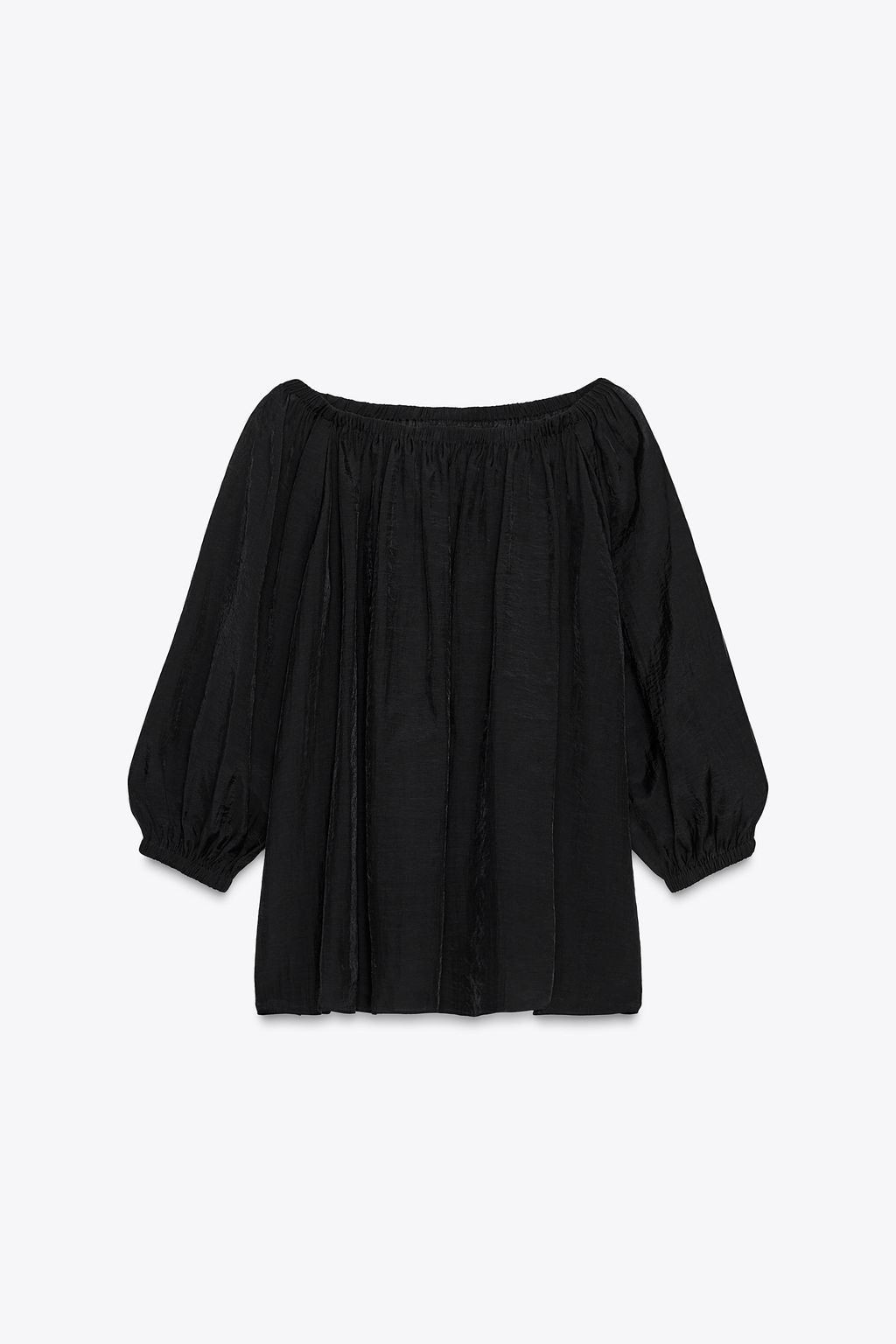 ZW COLLECTION OFF-THE-SHOULDER TOP - Zara фото 6