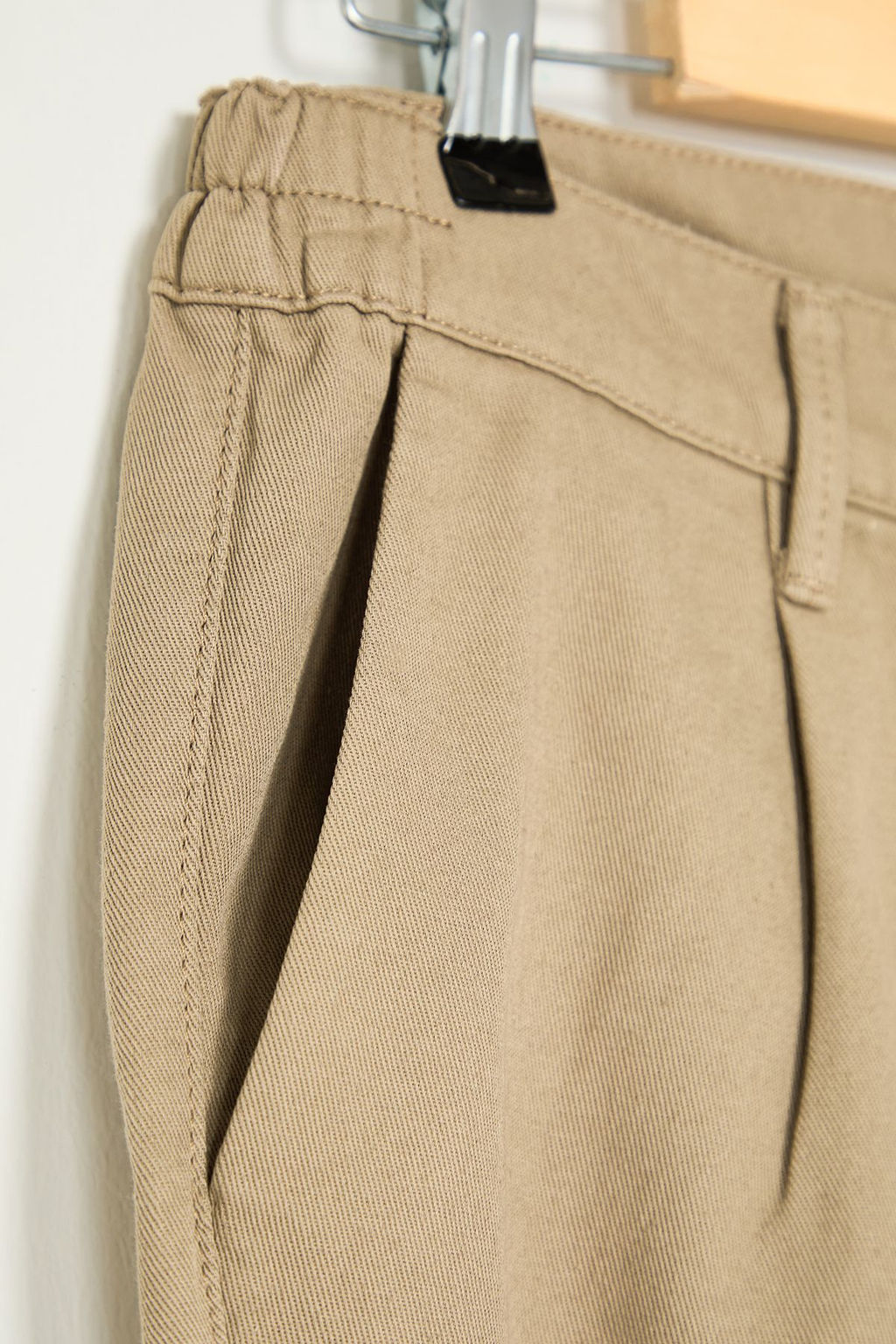 TRENDYOL MAN Vizon %100 Pamuk Pili Detayl? Beli Lastikli Chino Pantolon TMNAW25PL00010 - Trendyolmilla фото 8