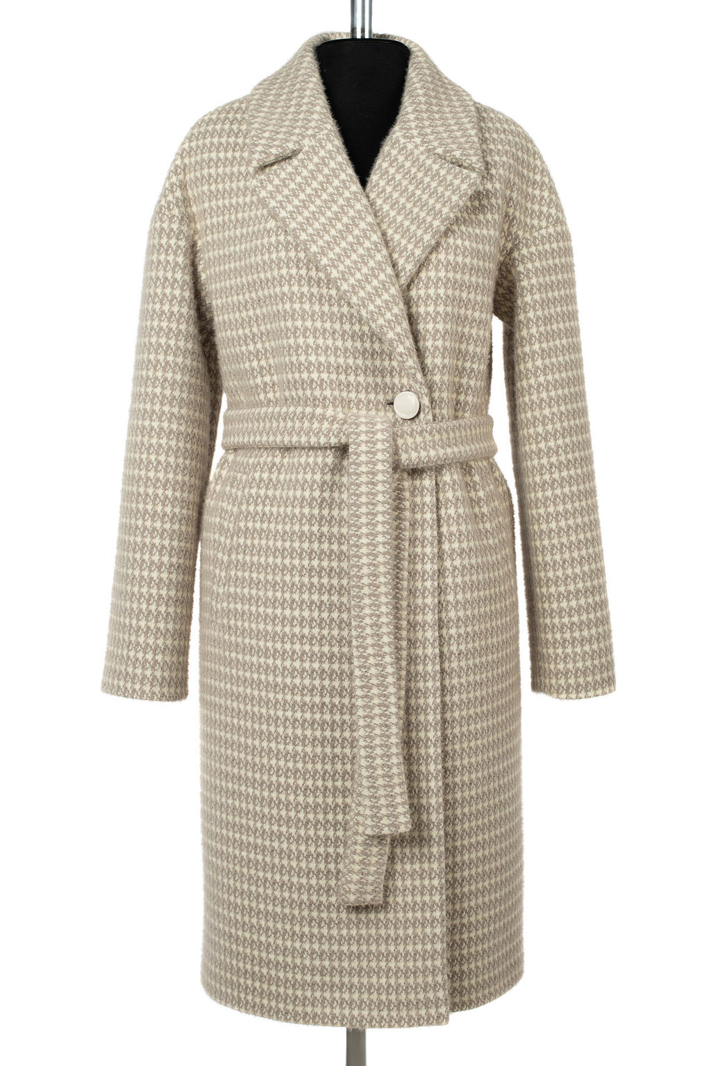 01-12120 Пальто женское демисезонное (пояс) - El podio фото 7