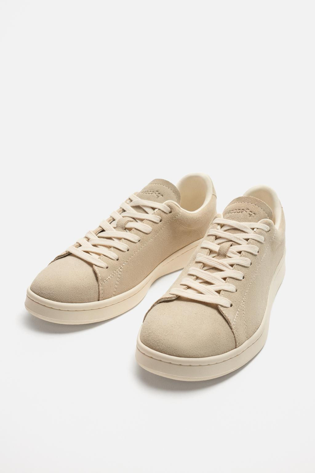LEATHER SNEAKERS - Zara фото 2