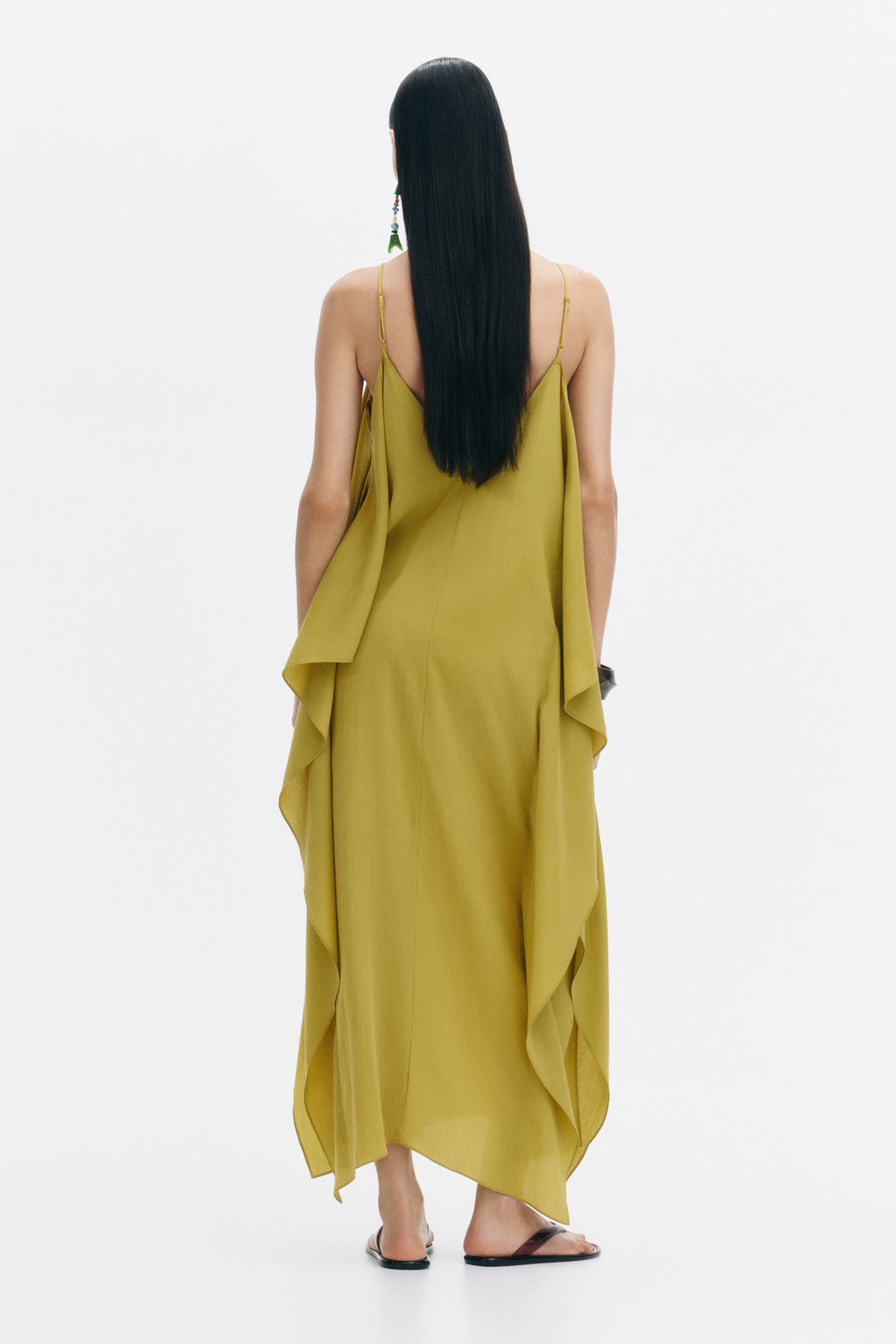 Vestido crep? drapeado - H&m фото 6