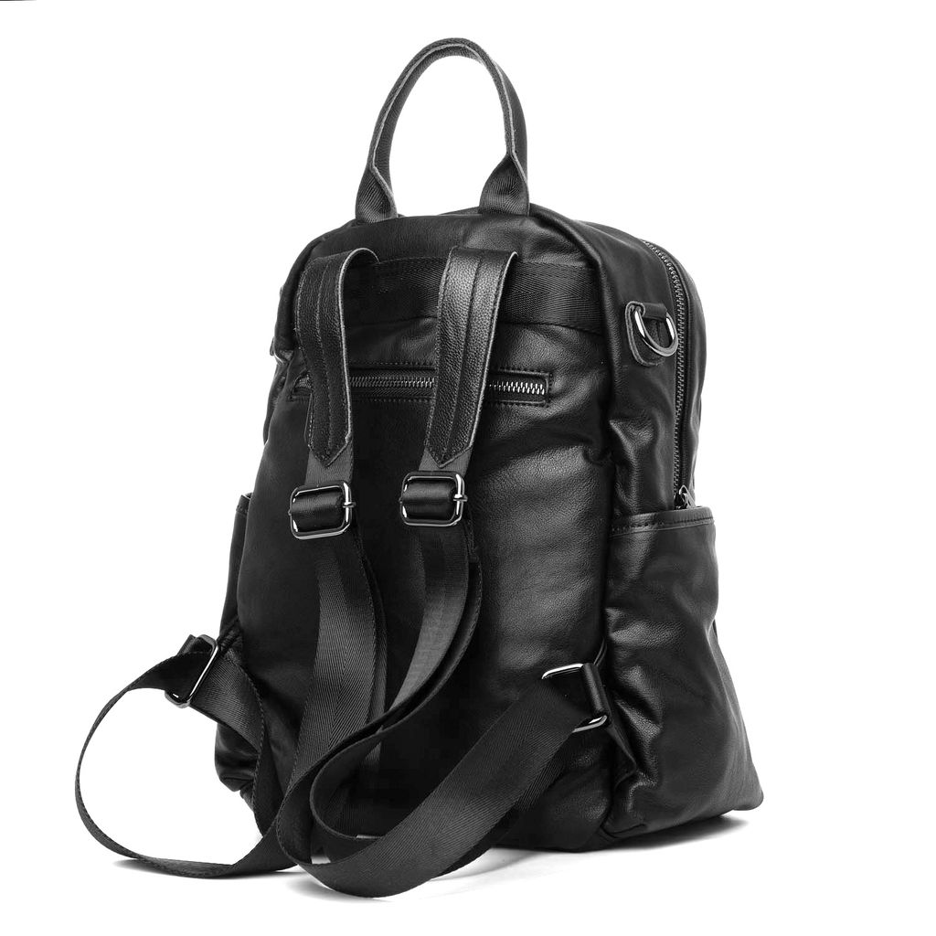 825-3 black, женский рюкзак из экокожи Barcelo Biagi