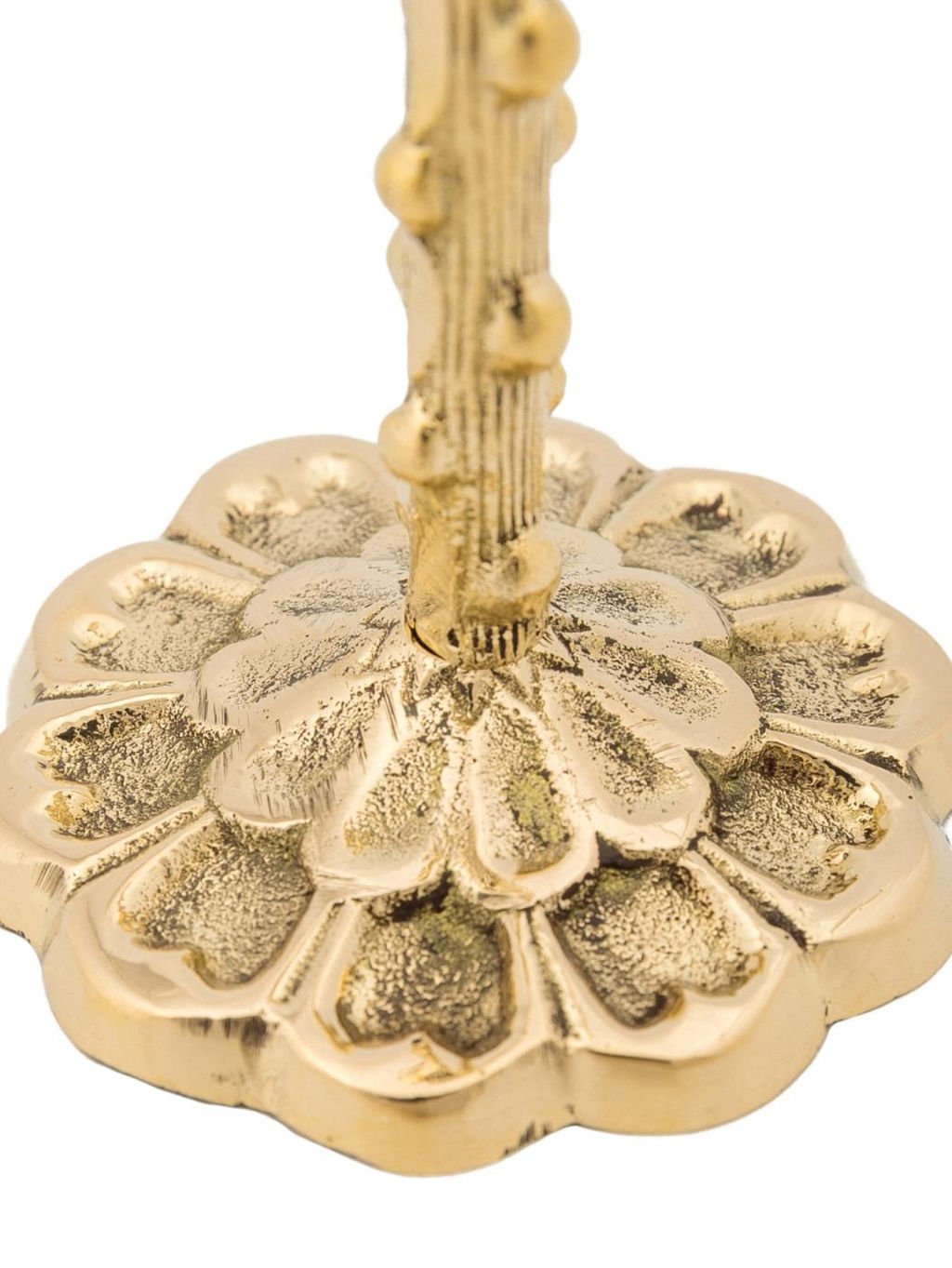 Подсвечник № П686/1(полиш) Роза на 1 свечу 2 шт/упак - Ганг фото 3