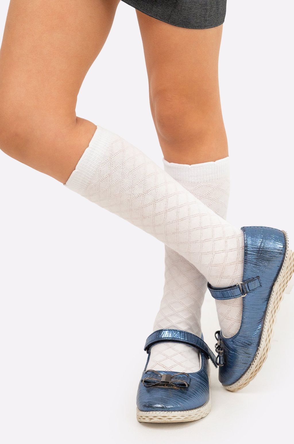 Цена за 2 шт. Ажурные гольфы для девочки Happy Fox  фото 3