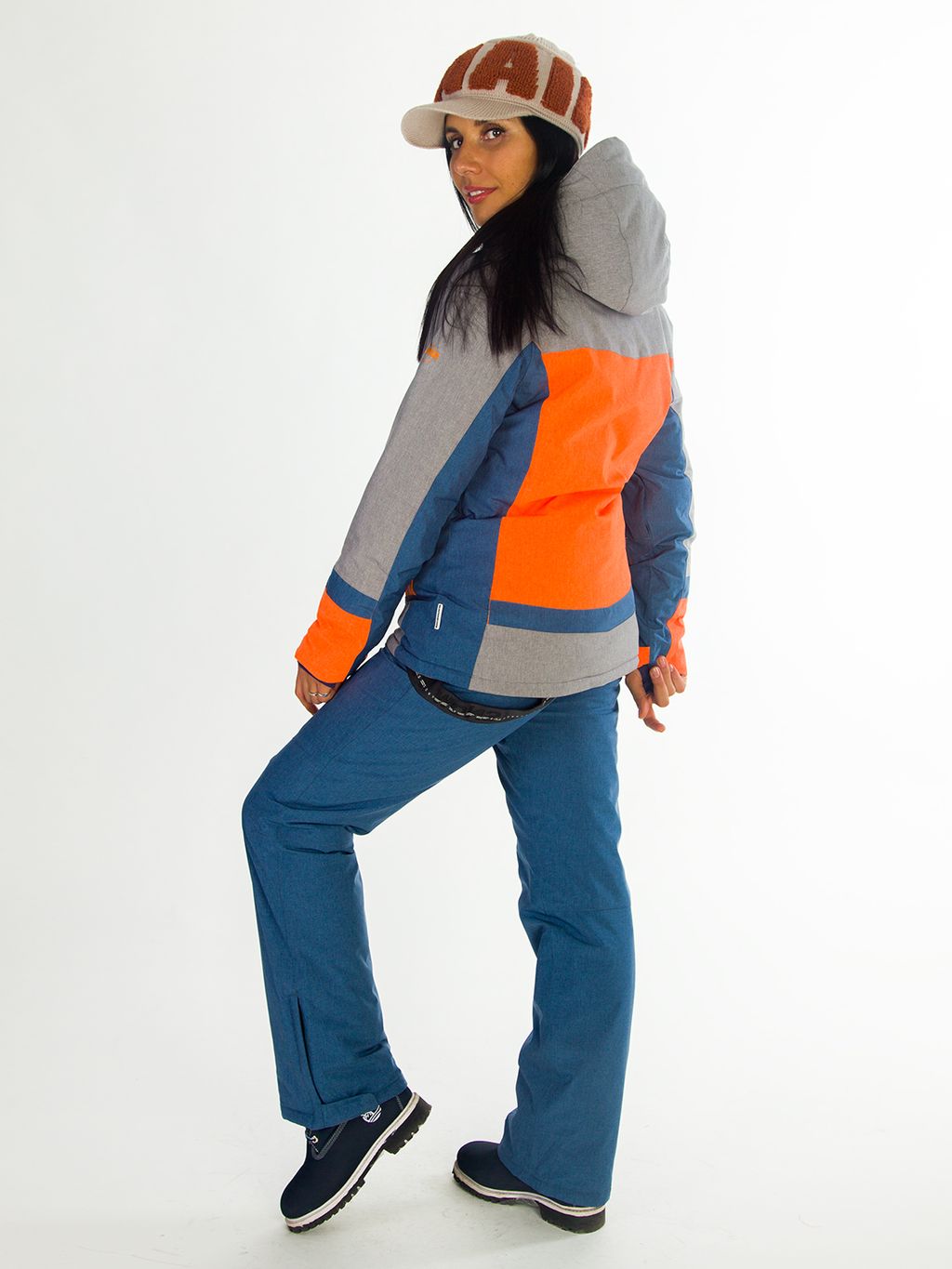 Костюм B-8687 Оранжевый