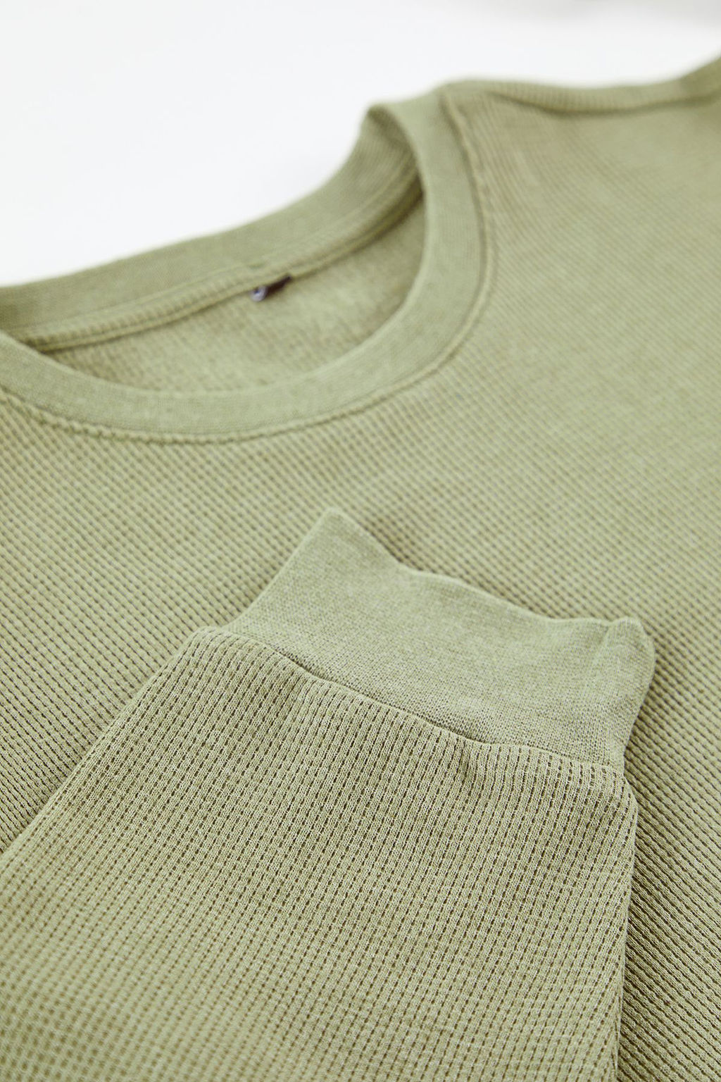 TRENDYOL MAN Camel Oversize/Genis Kesim Bisiklet Yaka Sweatshirt TMNAW25SW00194 - Trendyolmilla фото 2