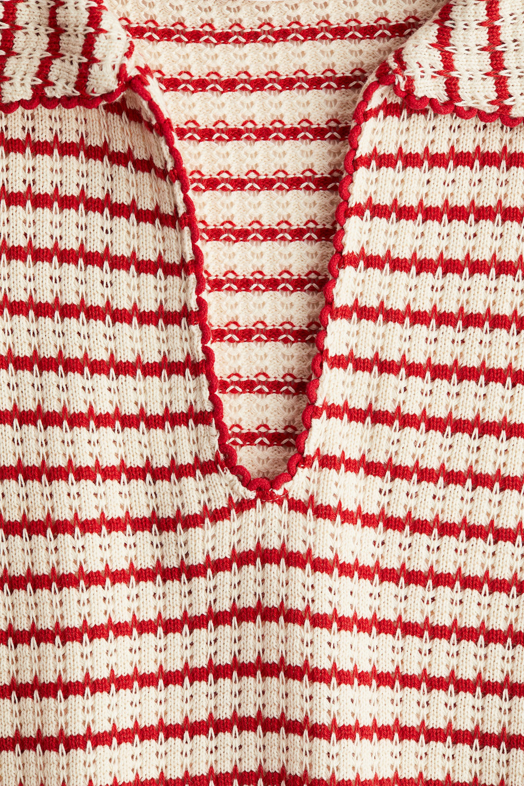 Top camisero en punto con textura - H&m фото 2