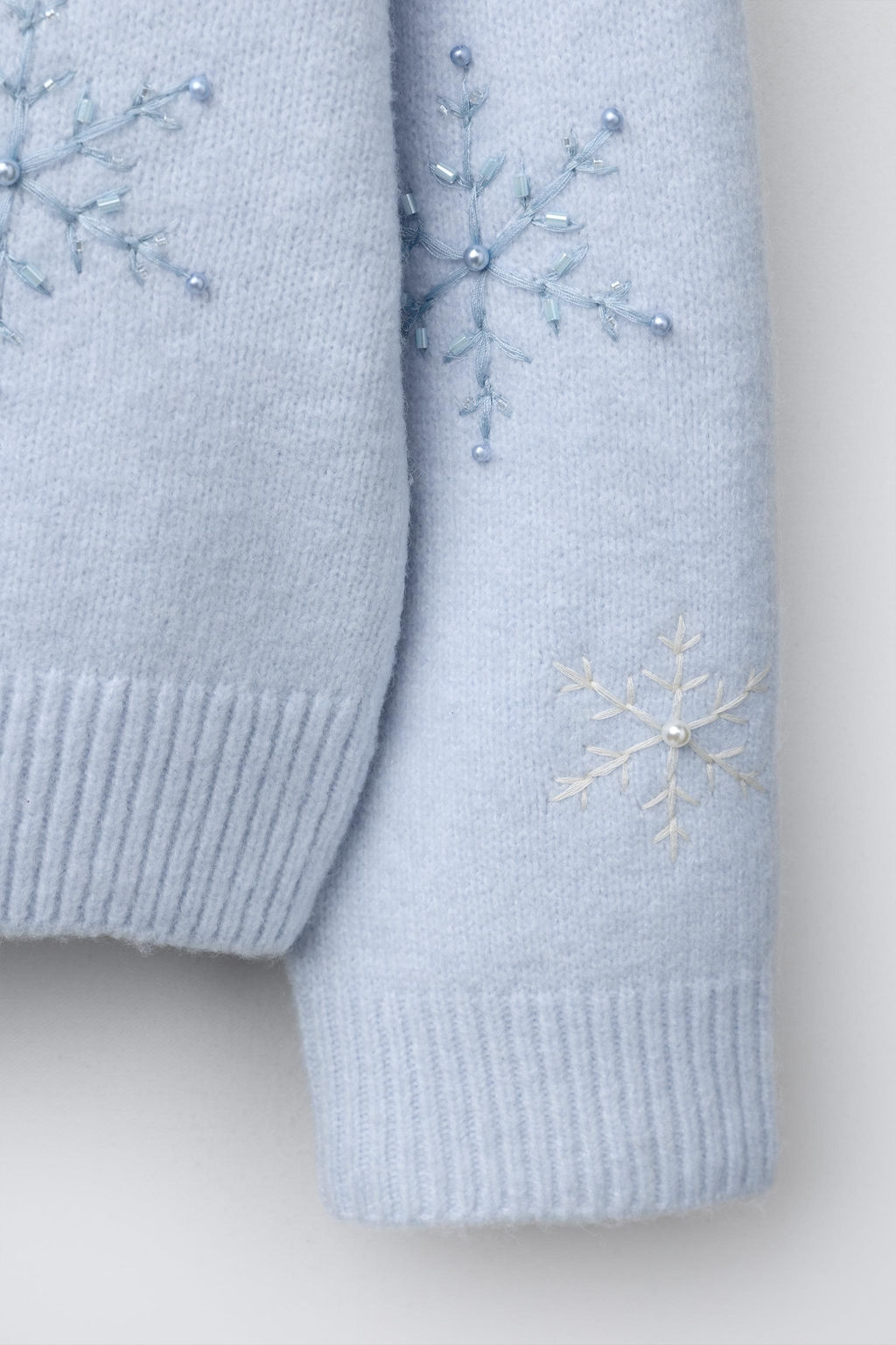 SNOWFLAKE KNIT JUMPER - Zara фото 4