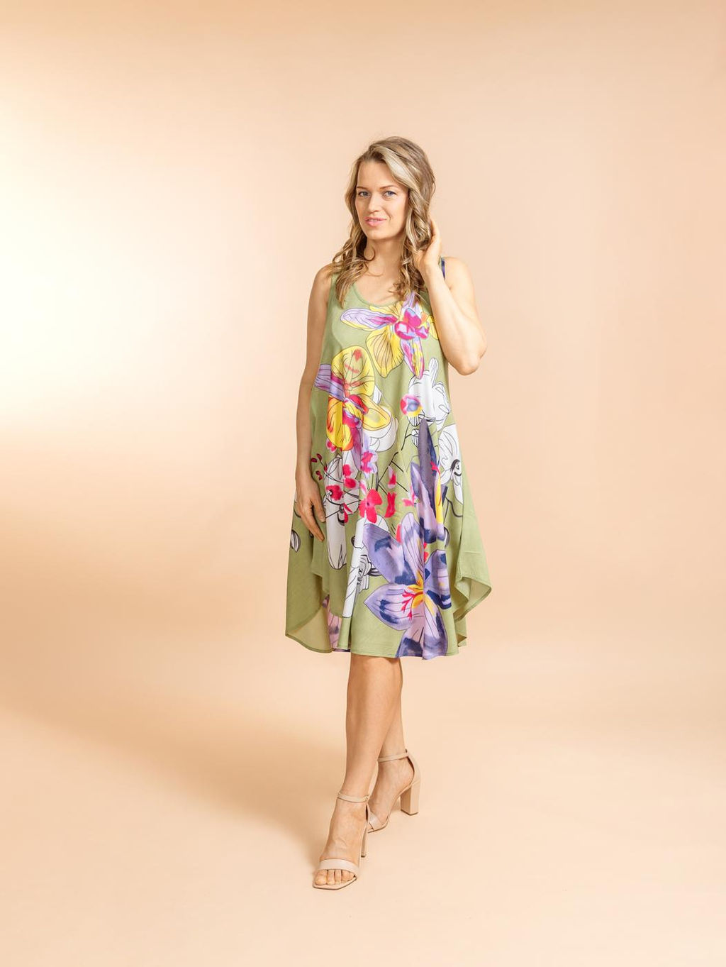 Платье (вискоза) №25-530-4 (Лето-2025)