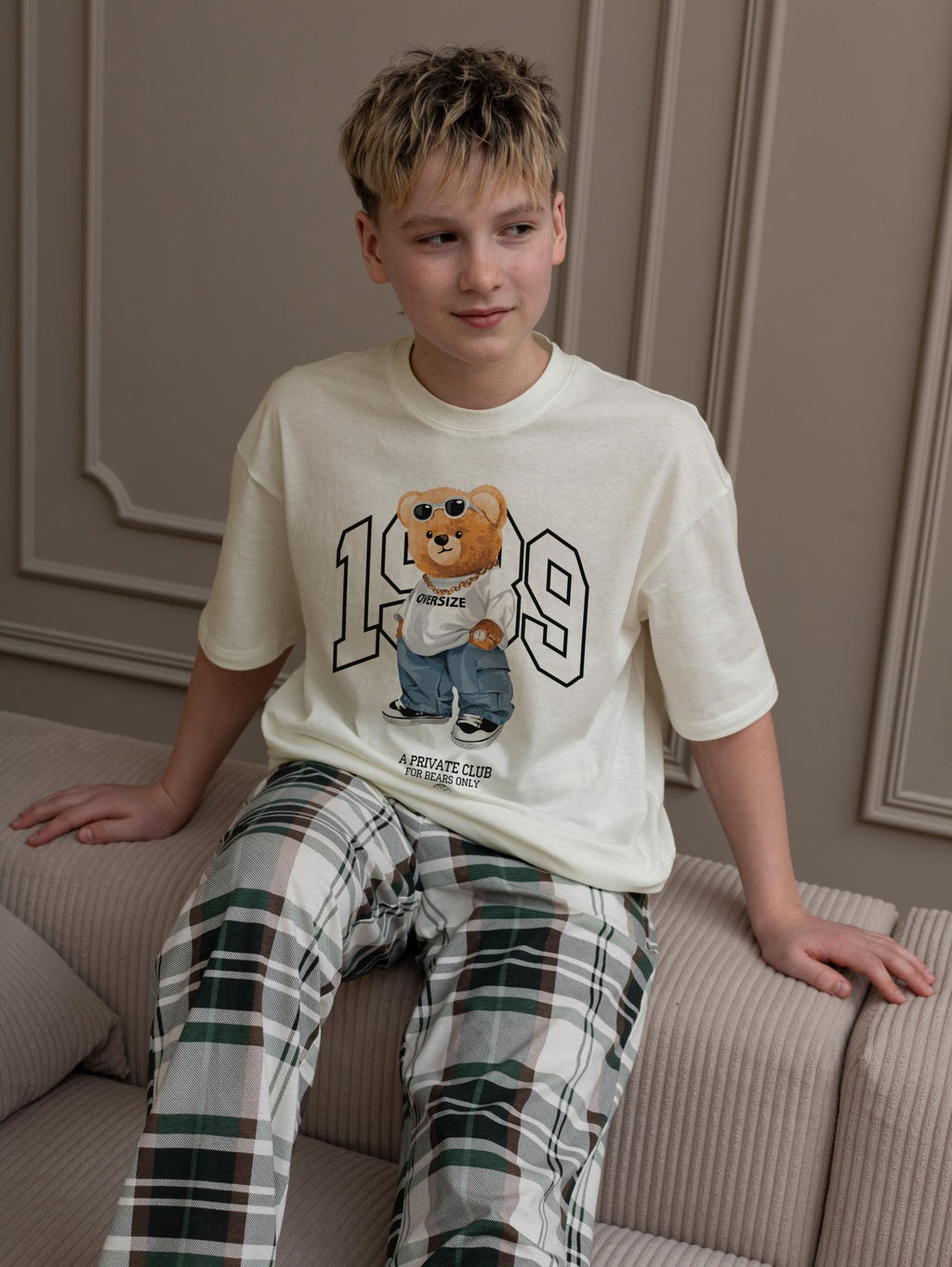 Костюм для мальчика Мишель-3 из хлопка - Виотекс фото 13