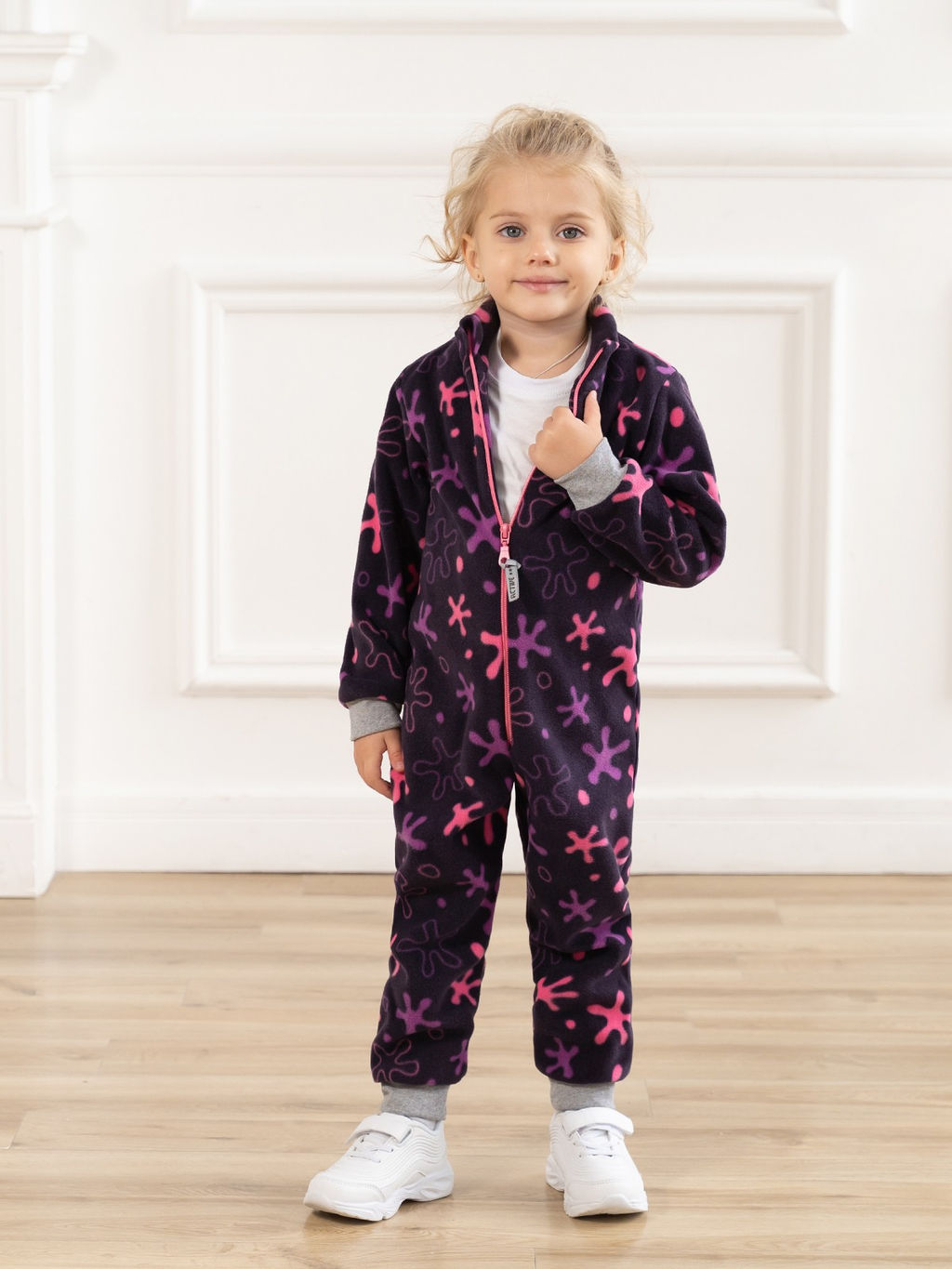 Комбинезон детский розовый импульс