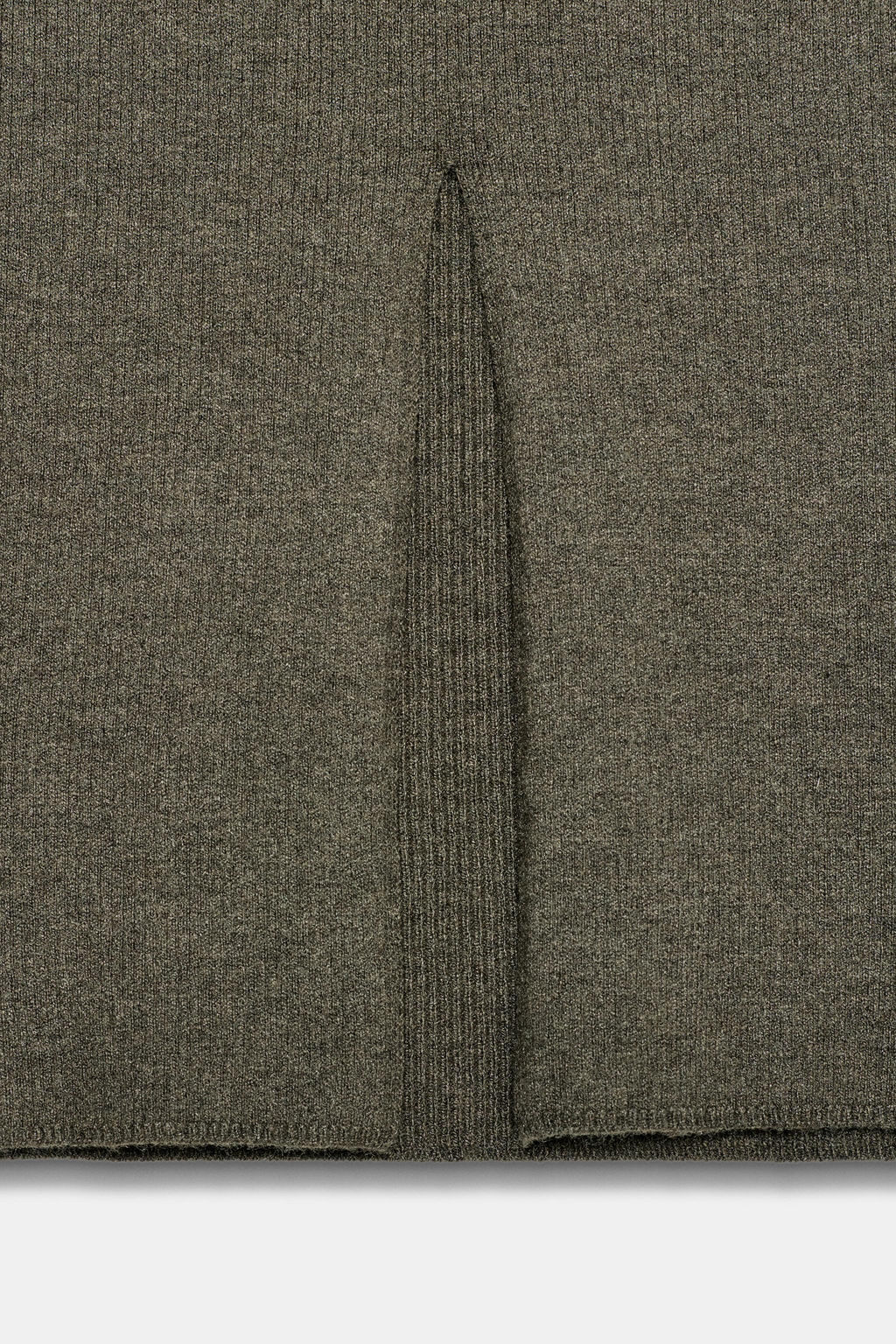 RIBBED MIDI SKIRT - Zara фото 5