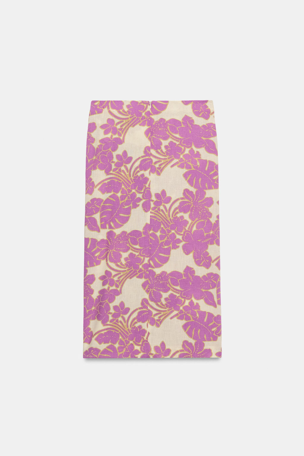 FALDA MIDI ESTAMPADA ABERTURA / 118 - Zara фото 7