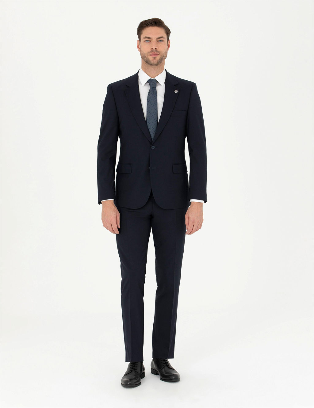Lacivert Slim Fit Kuma_ Pantolon