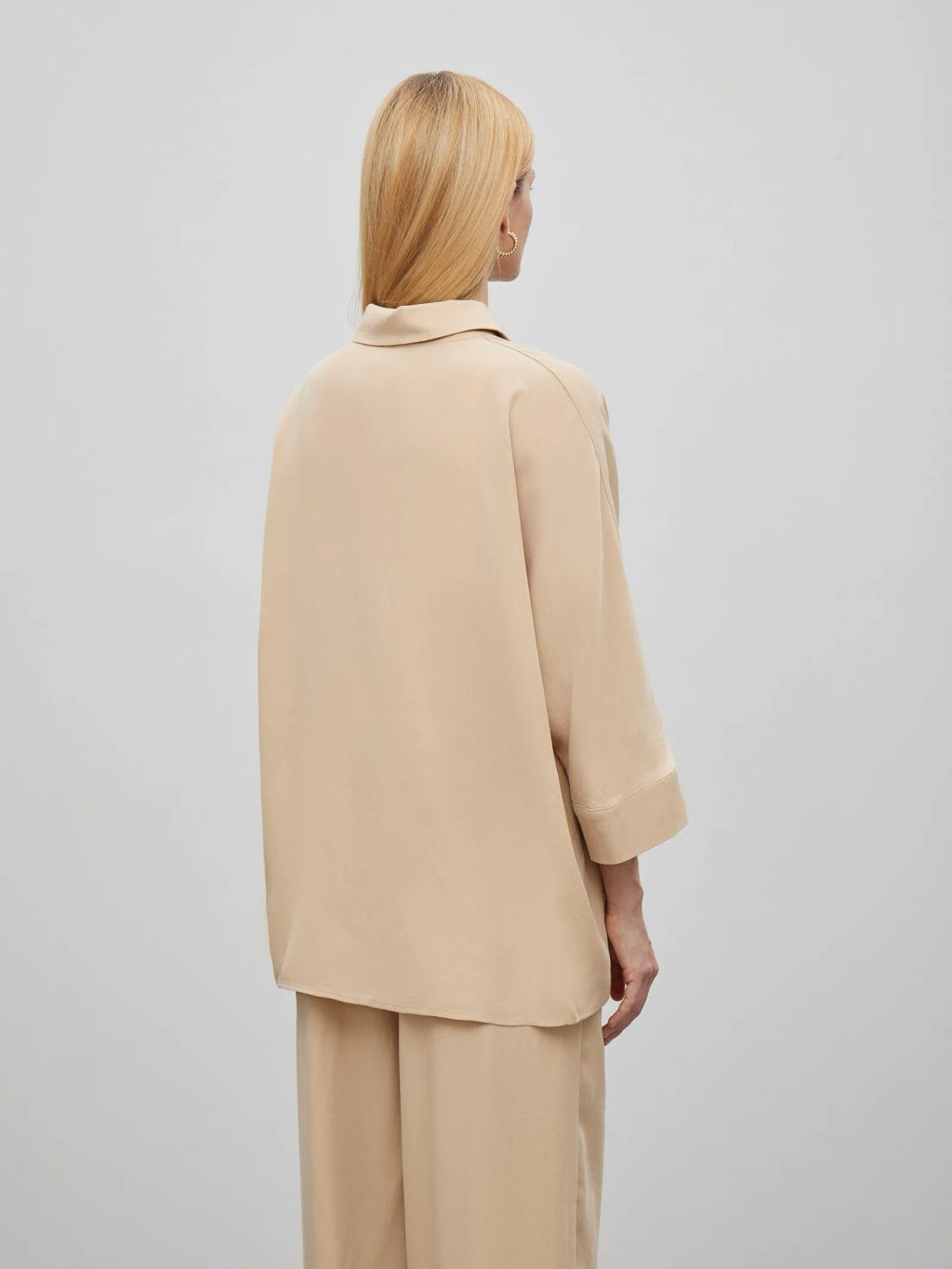 ЕМКА / Рубашка свободного кроя 100% Тенсел - Emka фото 3